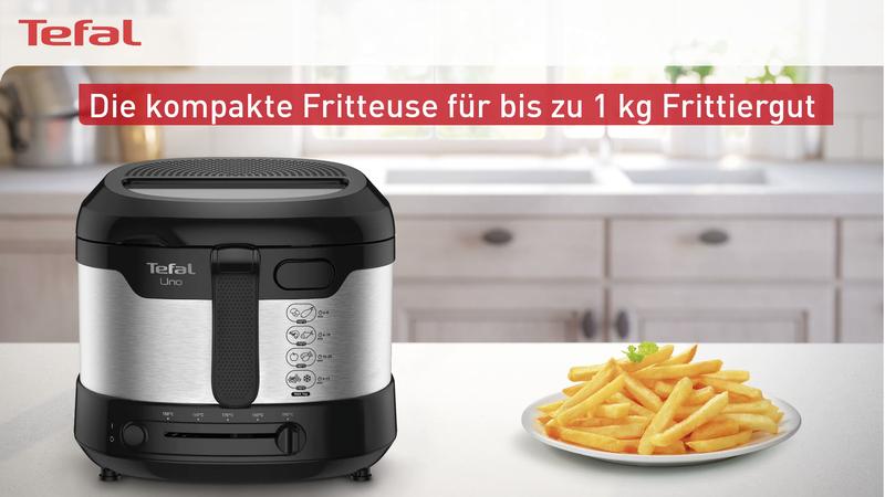 Uno M Edelstahl FF215D | Fritteusen | Tefal