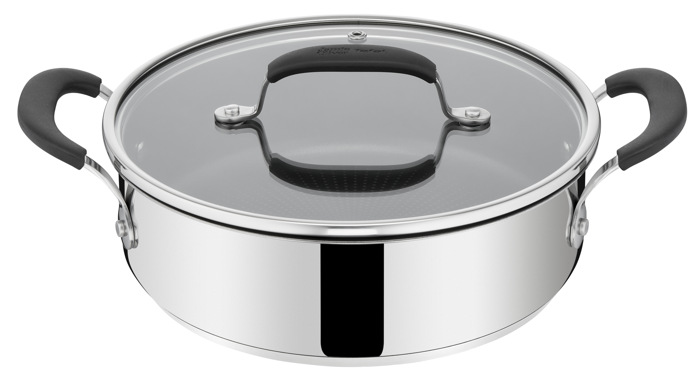 Kastrol Tefal Jamie Oliver Home Cook E3037155 Nerezový 24 cm