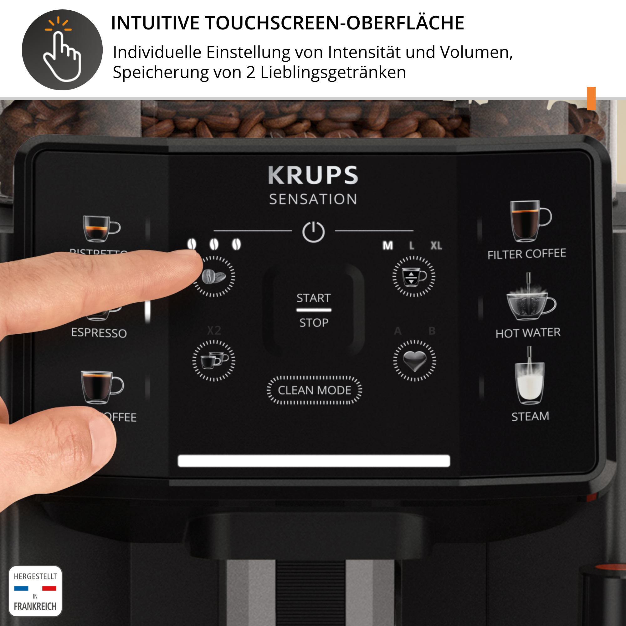 Sensation Kaffeevollautomat EA910B Kaffeevollautomaten Krups — free download