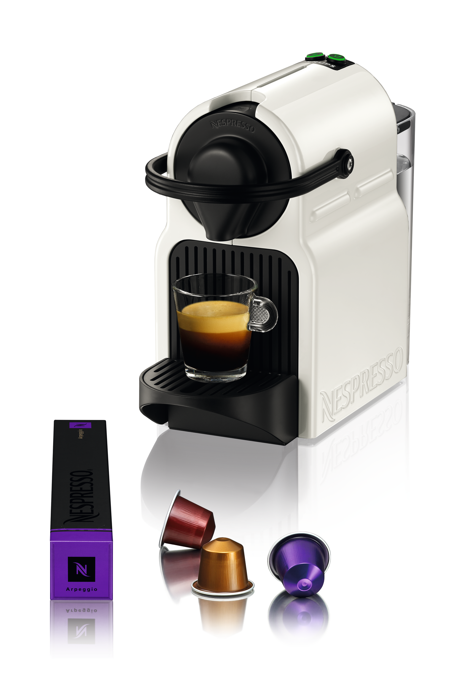 Machine à café Nespresso Inissia by Krups blanche