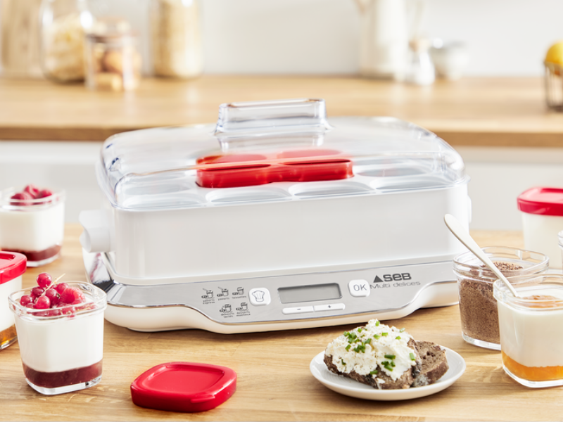 MULTI DELICES EXPRESS 12 POTS ROUGE | Yaourtière | Tefal