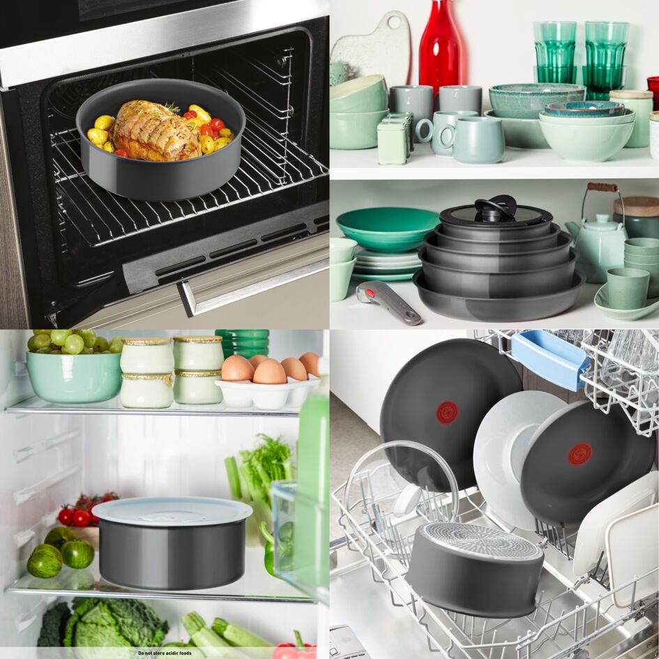 Poêle En Céramique 20 Cm Ingenio - Compatible Induction, Four 230°C, Revêtement Sans Produits Toxiques - 2