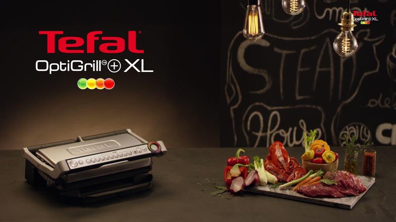 Elektromos grill Tefal OptiGrill+ XL GC722D34 Ezüst/Fekete | Optigrill ...