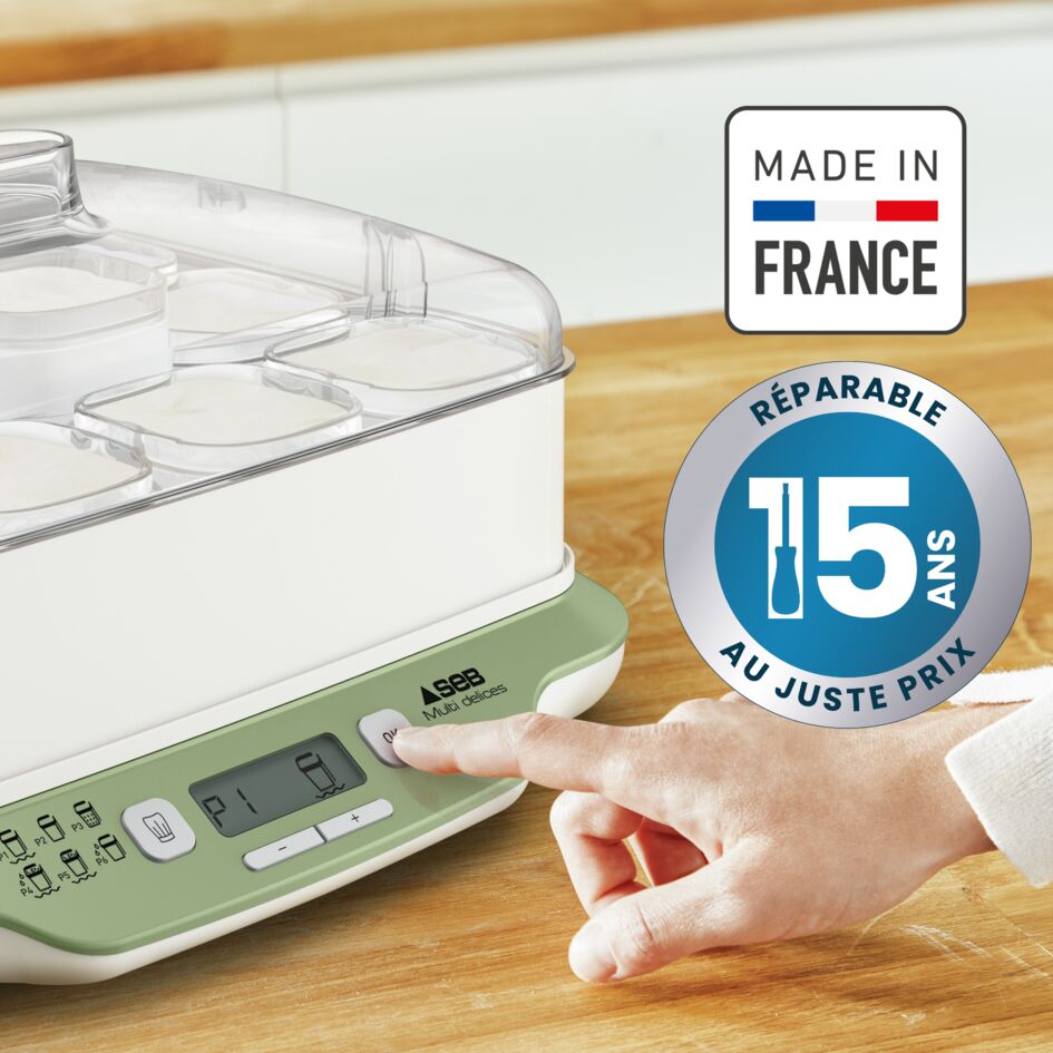 Multi Delices Express & Végétal 12 pots | Yaourtières SEB | Seb