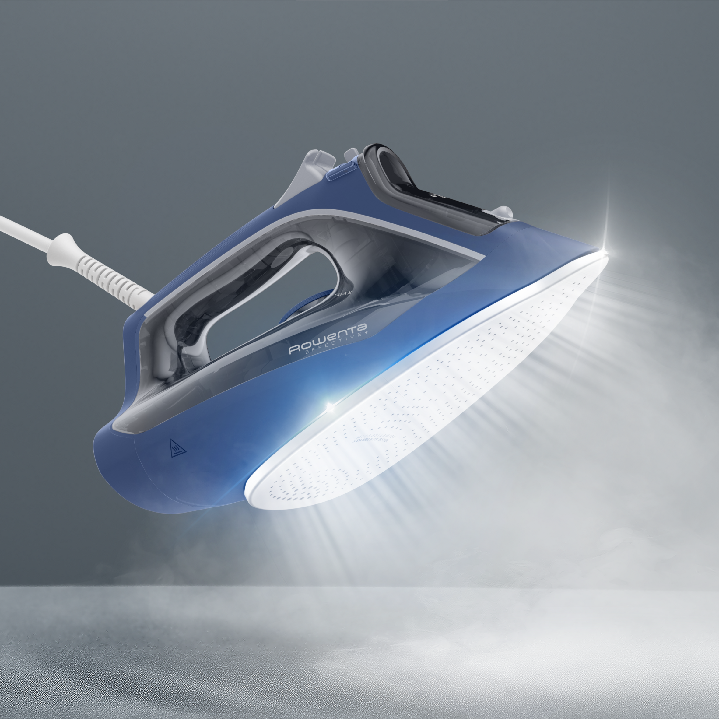 Rowenta Stoomstrijkijzer Effective DX1636 Stoomstrijkijzer 2400 Watt Stoomstoot Anti Kras Roestvrijstalen Zool Antigeoting Functie Handmatige Instelling Ergonomische Handgreep Precisiepunt 1528339900