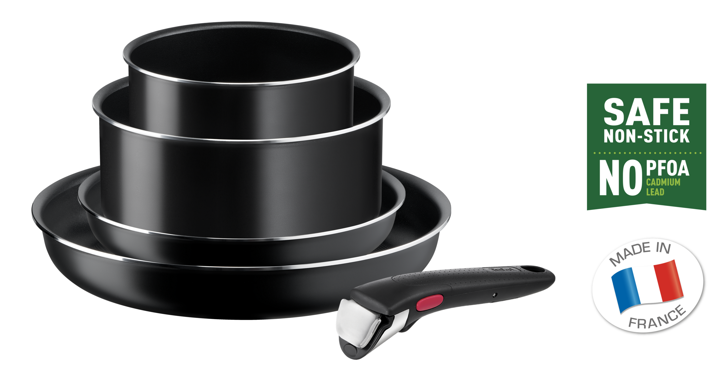 5 részes edénykészlet Ingenio Easy Cook & Clean