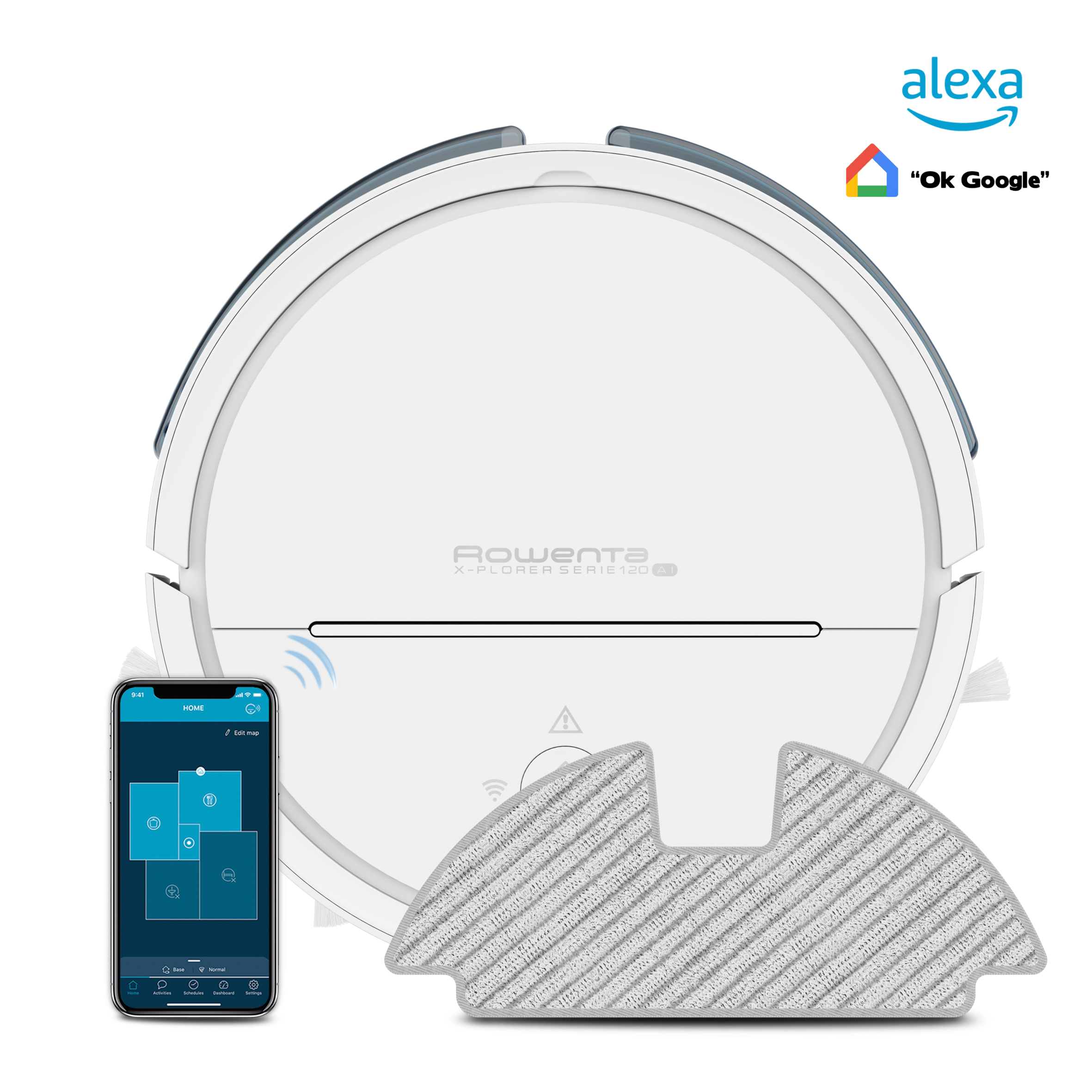 Vhbw Set Di Filtri Compatibile Con Rowenta X-plorer Serie 40 Animal Connect RR7267 Aspiratore 2x Filtro Di Ricambio Filtro Filtro In Spugna 66146939