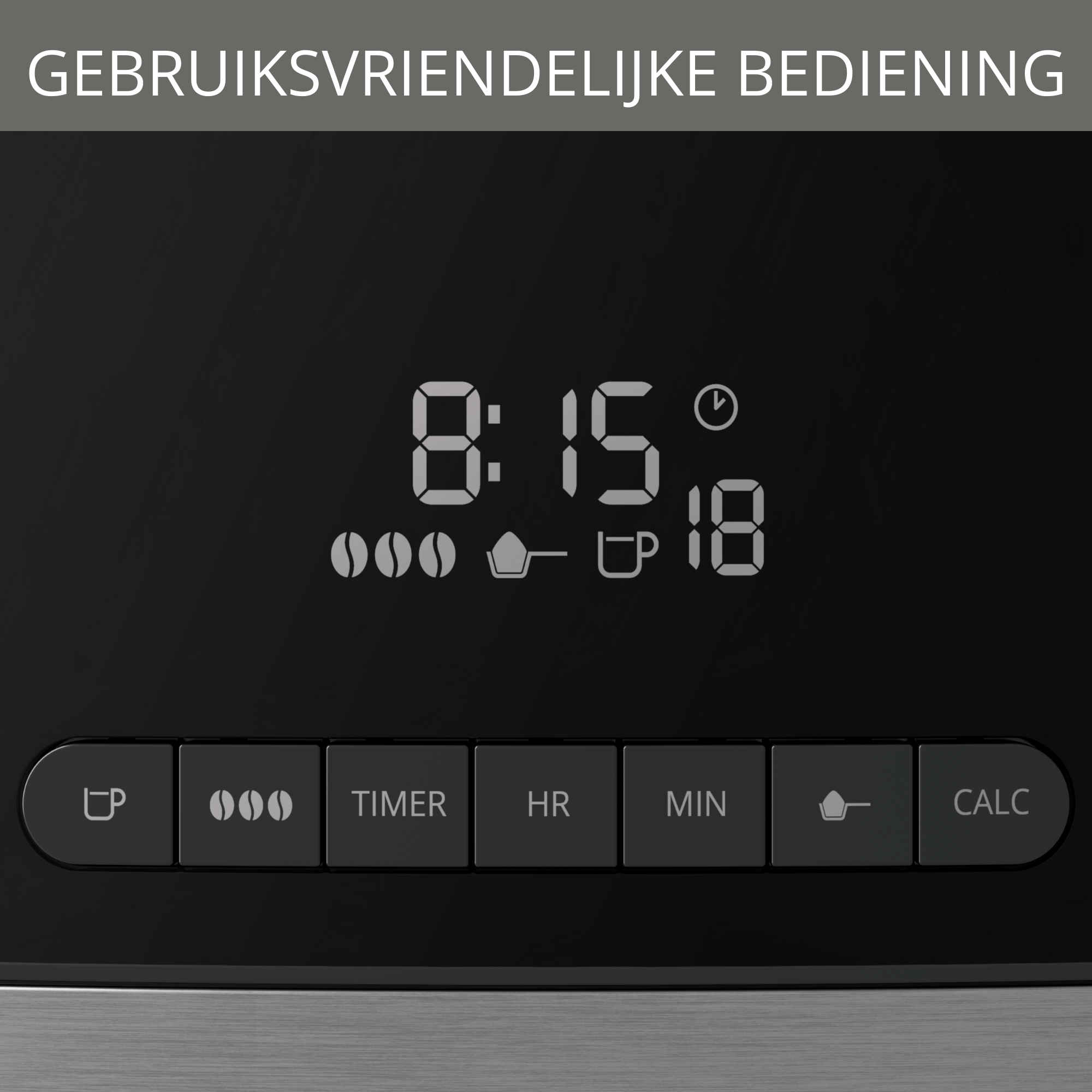 Grind en Brew KM8328 koffiezetapparaat met koffiemolen