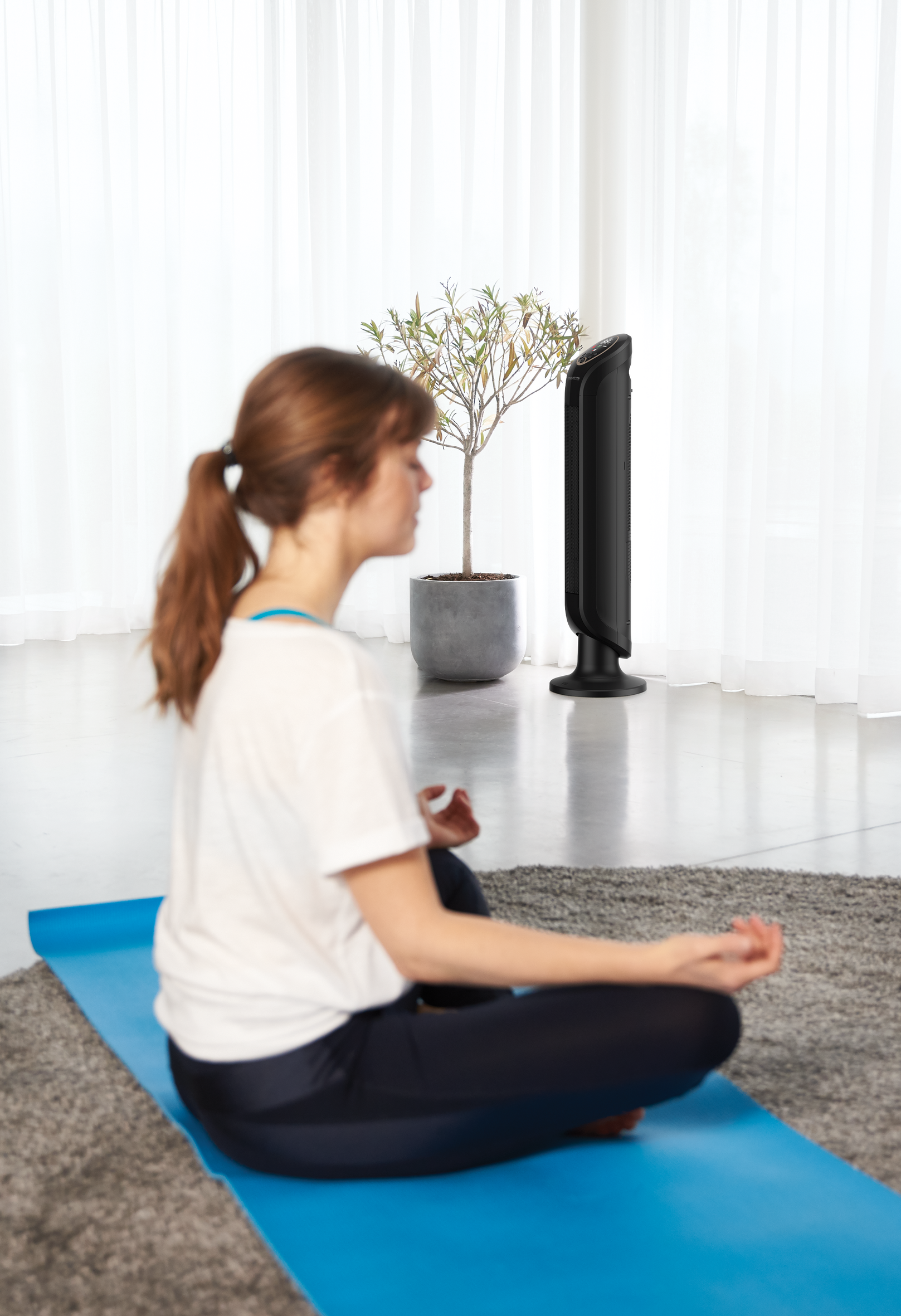 Rowenta SO9420F0 Tour Soufflante Céramique Intense Comfort Hot 2400W - Chauffage Silencieux Jusqu'à 40m²