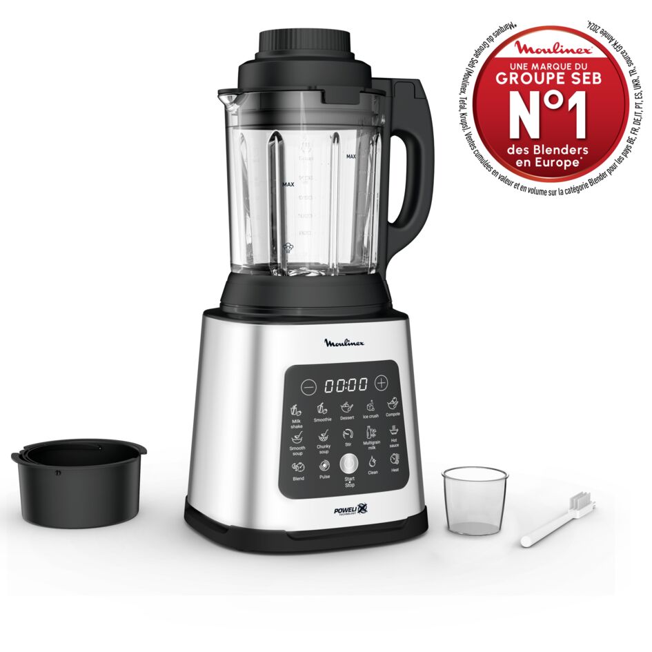 PerfectMix Cook LM835D10 Blender chauffant haute vitesse - 1.400W - 10 programmes - 2,0L