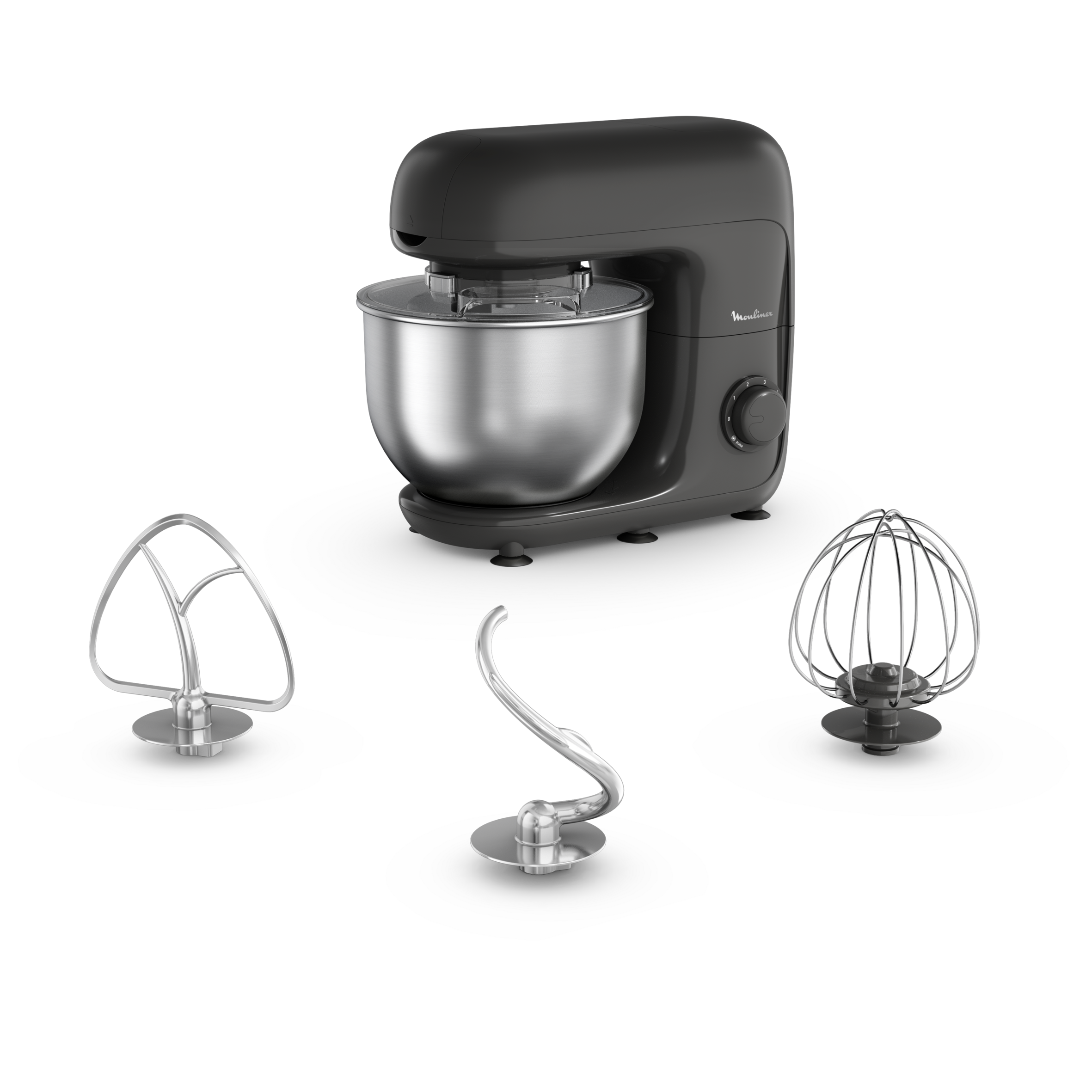 Robot pâtissier Bake Essential, bol de 4.8 L, kit de pâtisserie, 800 W