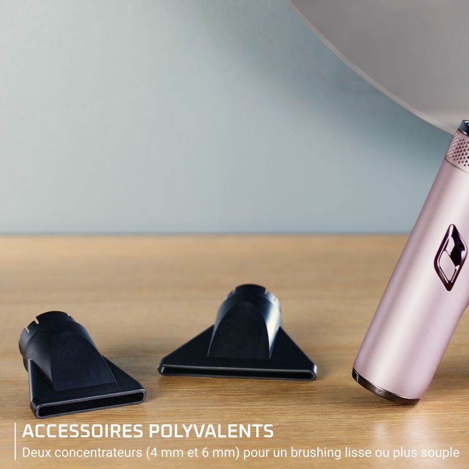 Nano de rowenta, sèche-cheveux, technologie de moteur à haut