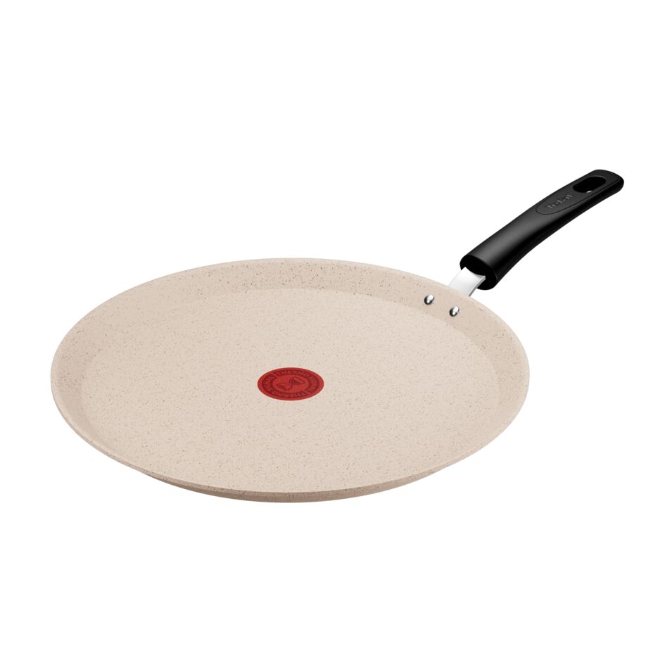 Glomora Poêle à Crêpes 20 Cm Revêtement Antiadhésif - Poignée Bakélite, Compatible Induction