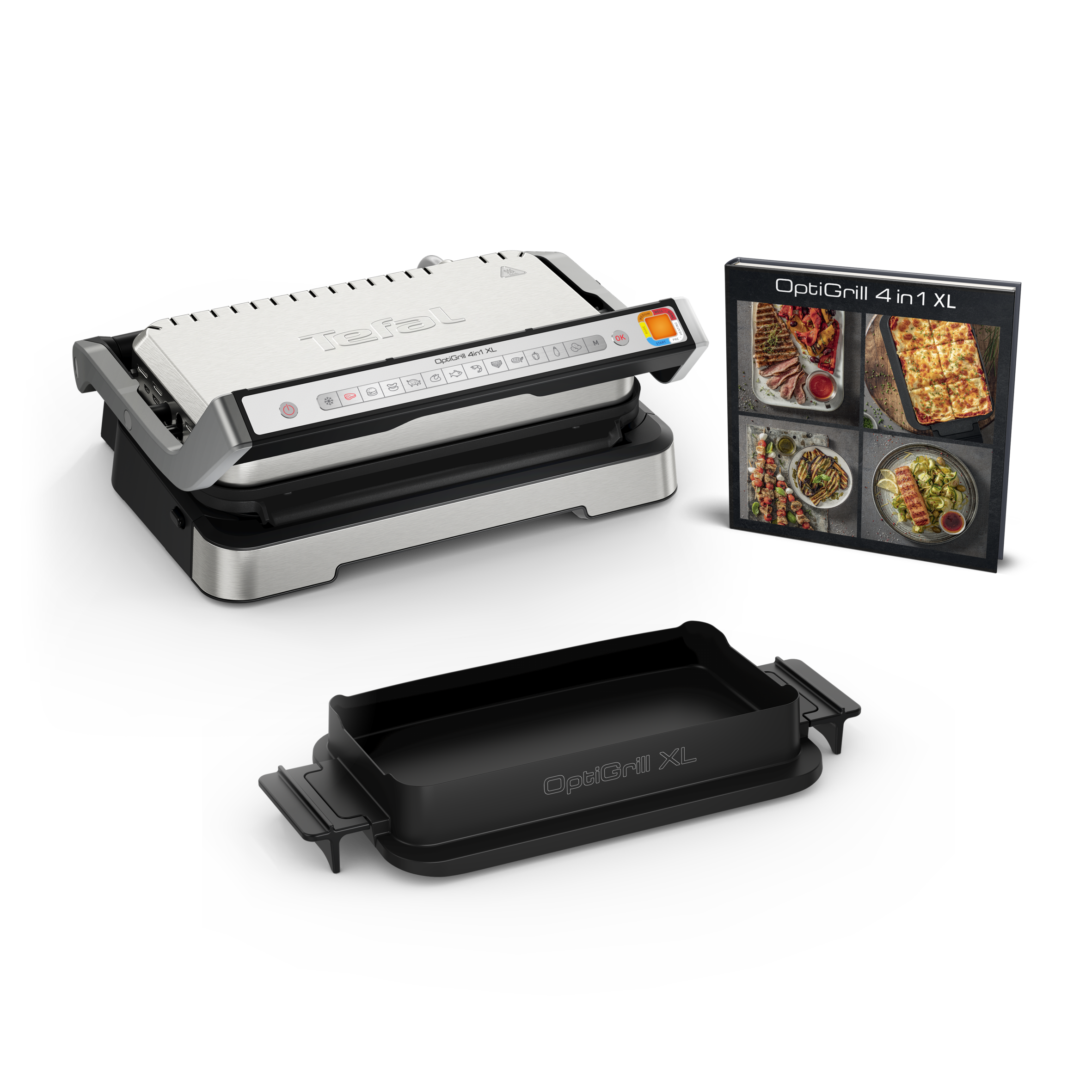 OptiGrill 4-en-1 XL GC784D10 Grill &amp; Barbecue Intelligent - 12 programmes