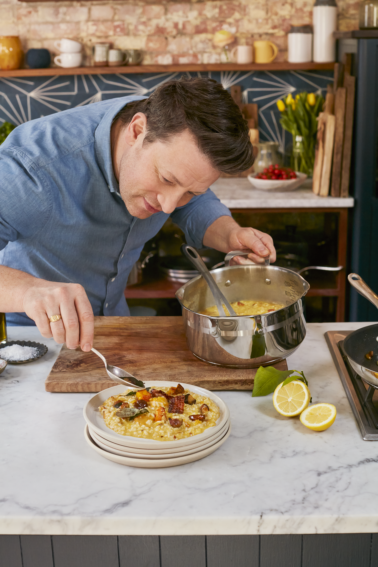 Poêle 28cm Jamie Oliver By Tefal Direct Cook - Céramique Antiadhésive