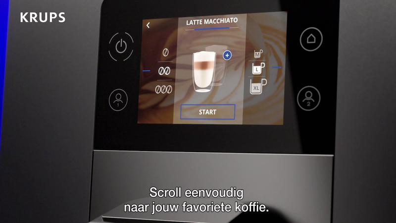 Krups Ea 875 E Intuition Preference+ Intuition Preference+ EA875E volautomatische espressomachine | Volledig