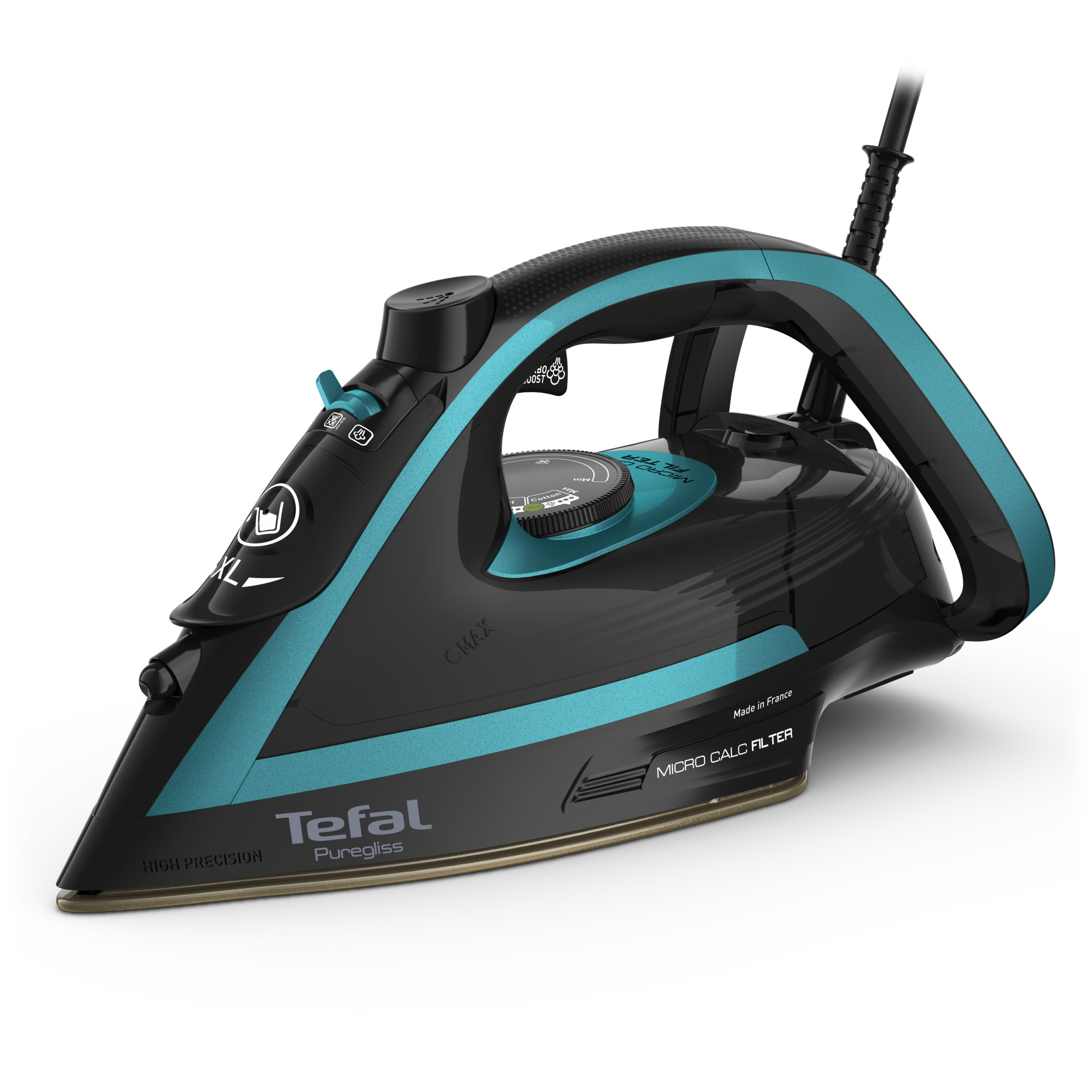 Puregliss FV8066 stoomstrijkijzer | Stoomstrijkijzer | Tefal, image size:2362x2362