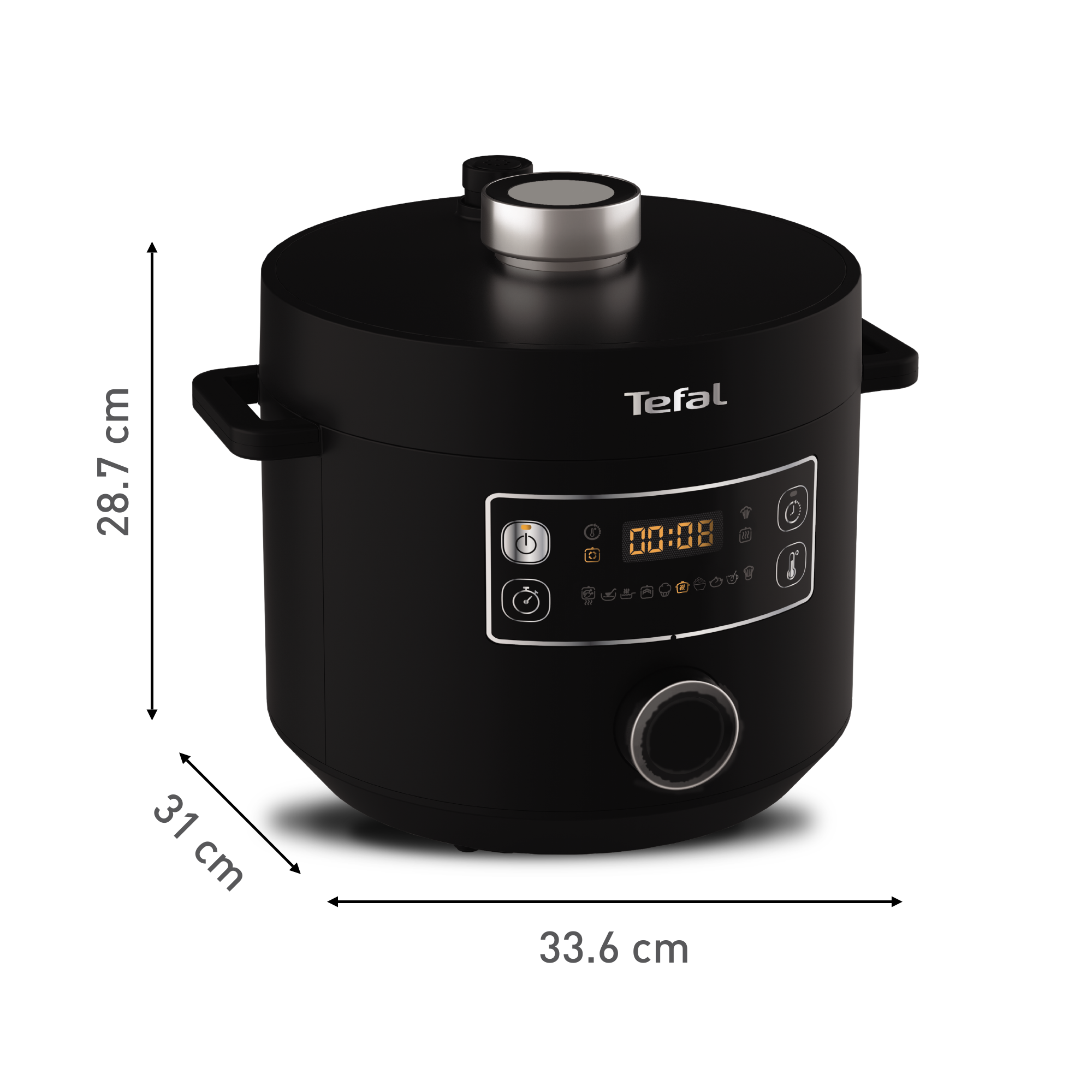 Produktbild von Practica Ersatzteil ELO Dichtungsring 22cm XL Für Practica Schnellkochtopf (2er Pack) – Passend Für 99285, 99286, 99287 Kelomat Dichtungsring 22cm