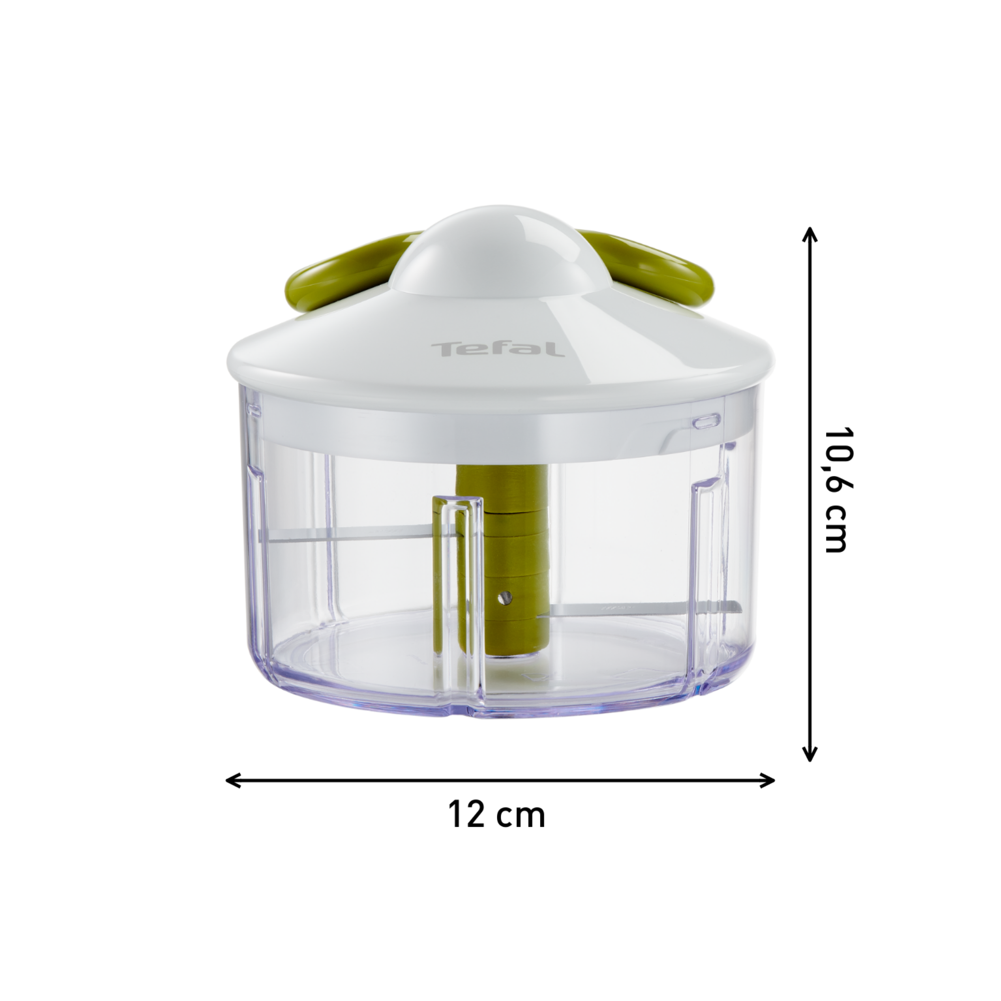 Hachoir Manuel Lagostina 500ml - Hache En 5 Secondes - Lames Acier - Sans Électricité