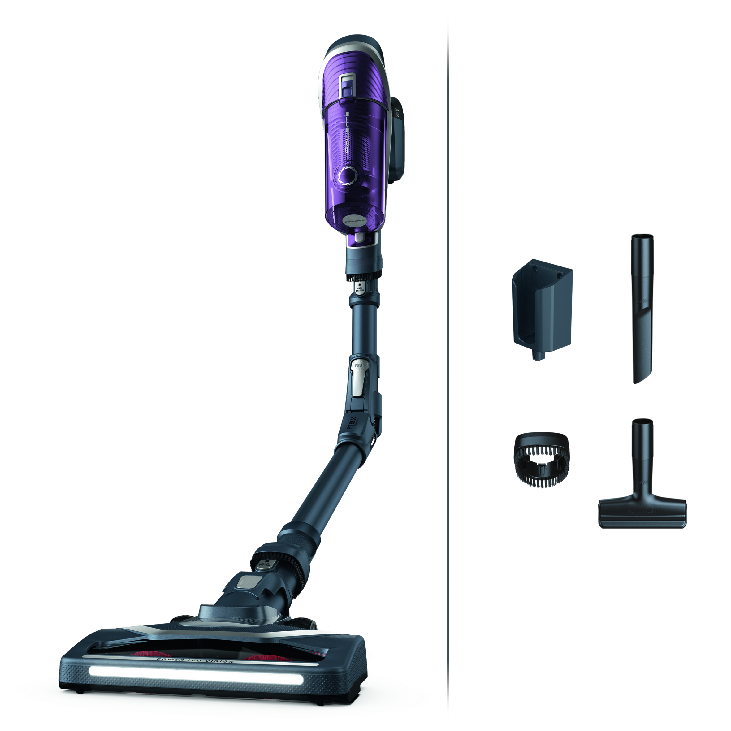 Rullo Rotante Di Ricambio Per Rowenta Air Force - RS-2230001058 - Compatibile Con Smart Force Essential