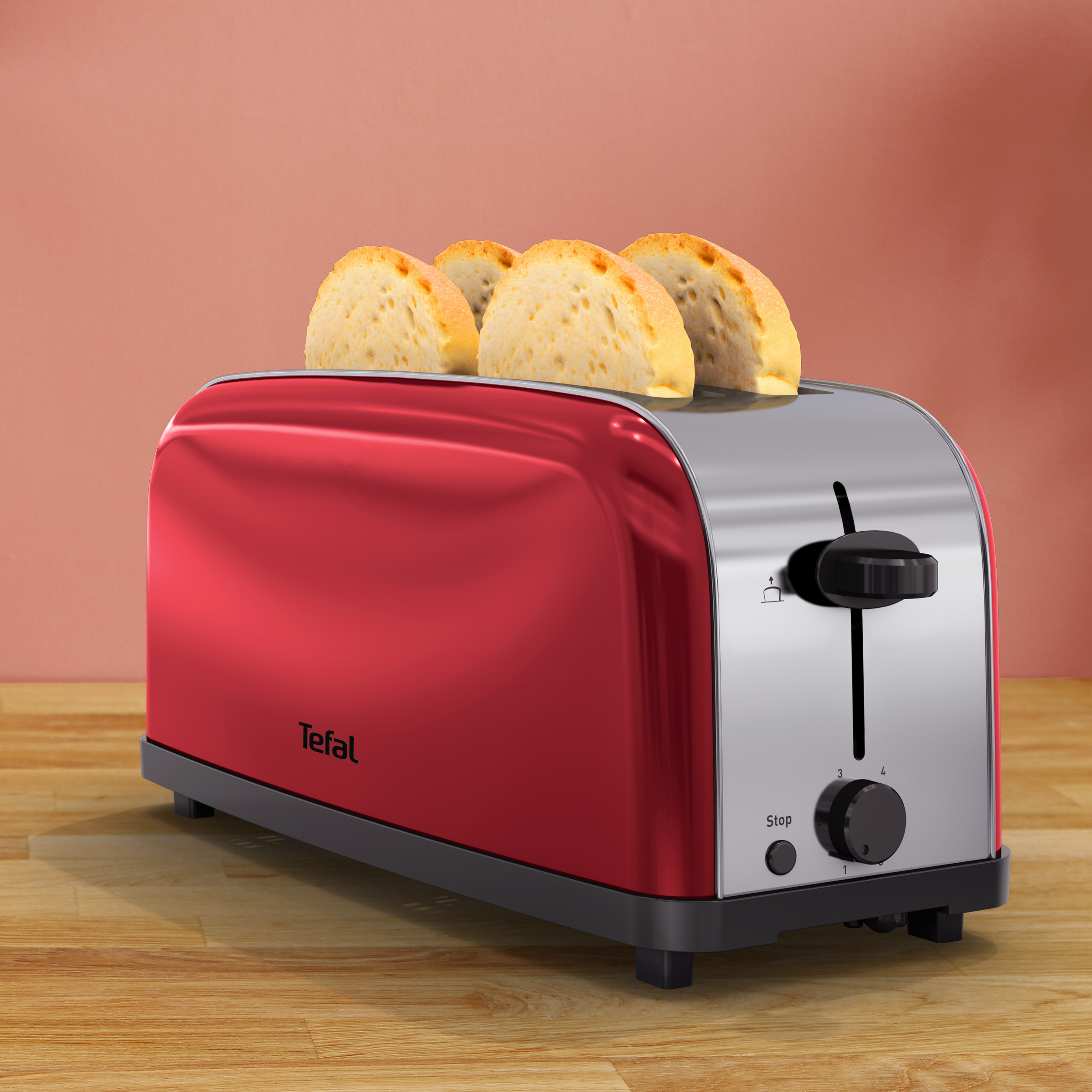 Tefal Subito RVS Broodrooster - B.V