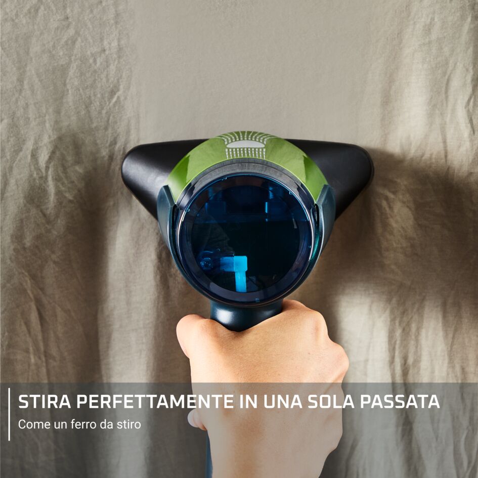Pack Esclusivo Online - AeroSteam, Stiratore Verticale Ultra-Potente + Easy Care Levapelucchi ricaricabile | Rowenta
