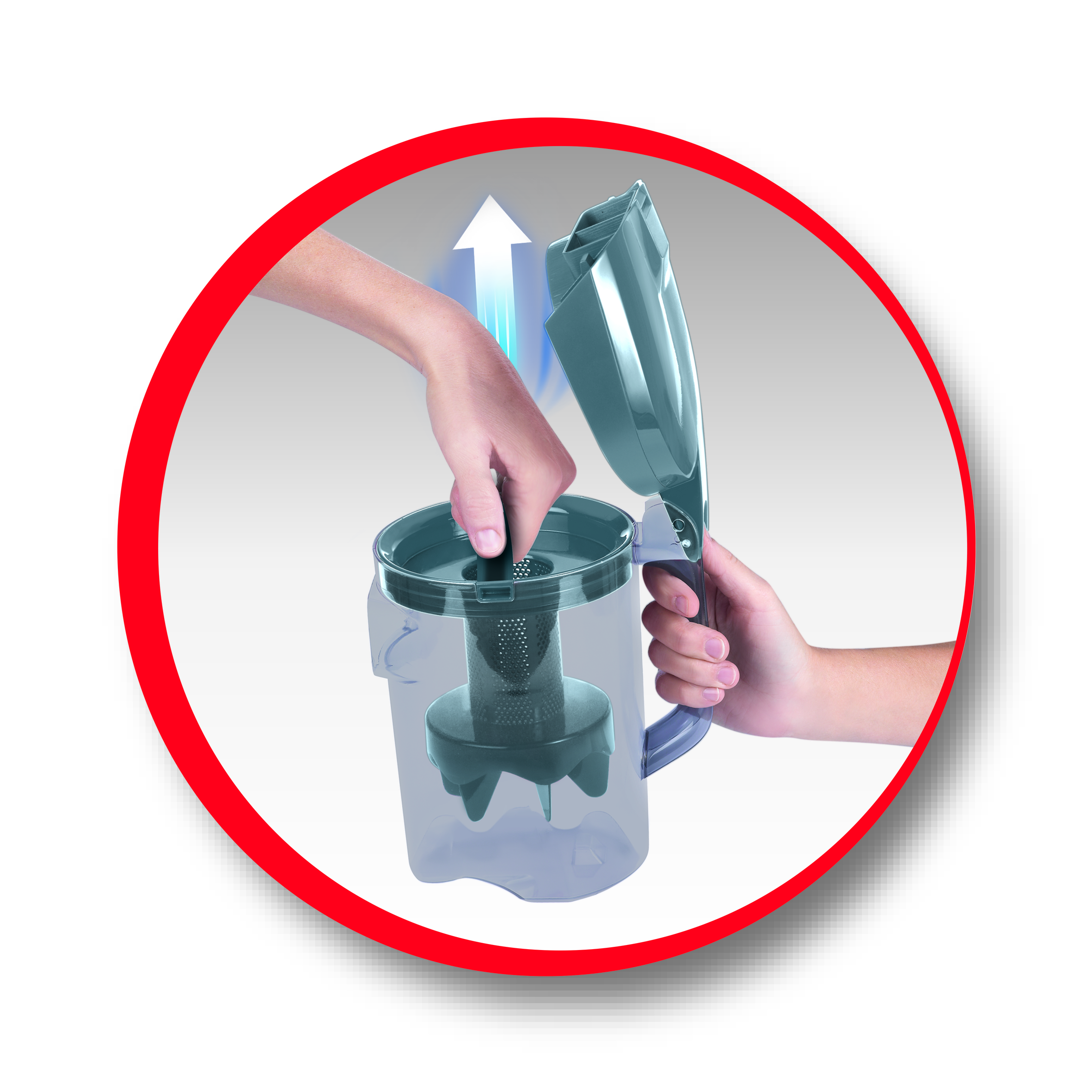 Filtration Aspirateur Compact Power Cyclonic Moulinex Bac Separateur Filtre  Hepa Aspirateur Compacteo Cyclonic Moulinex RS-RT9873