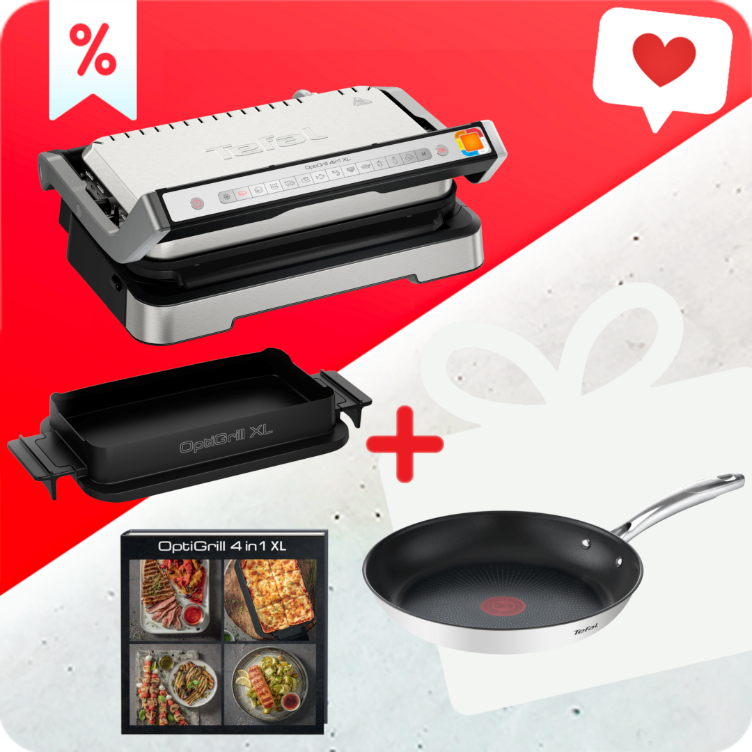 Kontaktní gril Tefal OptiGrill 4v1 XL GC784D30 | OptiGrill | Tefal