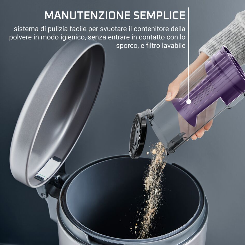 X-Pert 7.60, Aspirapolvere Senza Filo, Modello Essential, 140 W, Autonomia 45 Min