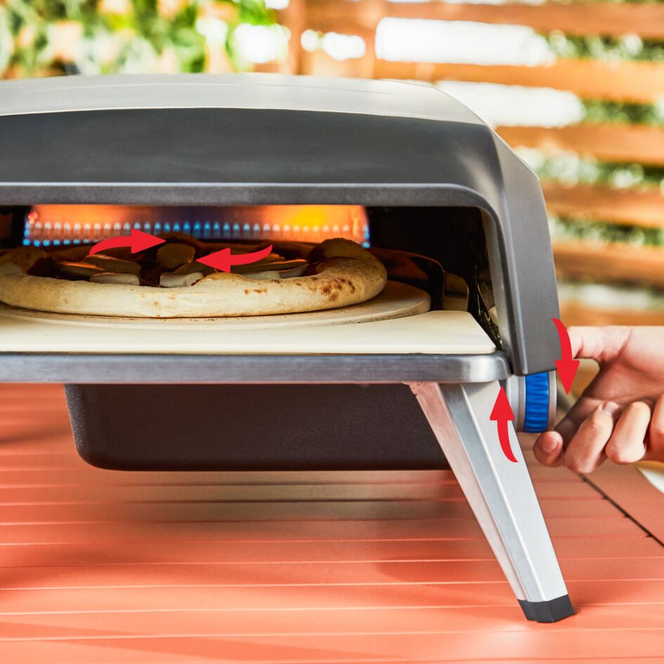 Housse De Protection Four à Pizza Tefal à Gaz - Étanche Et Portable 71x52x35cm En Oxford 420D