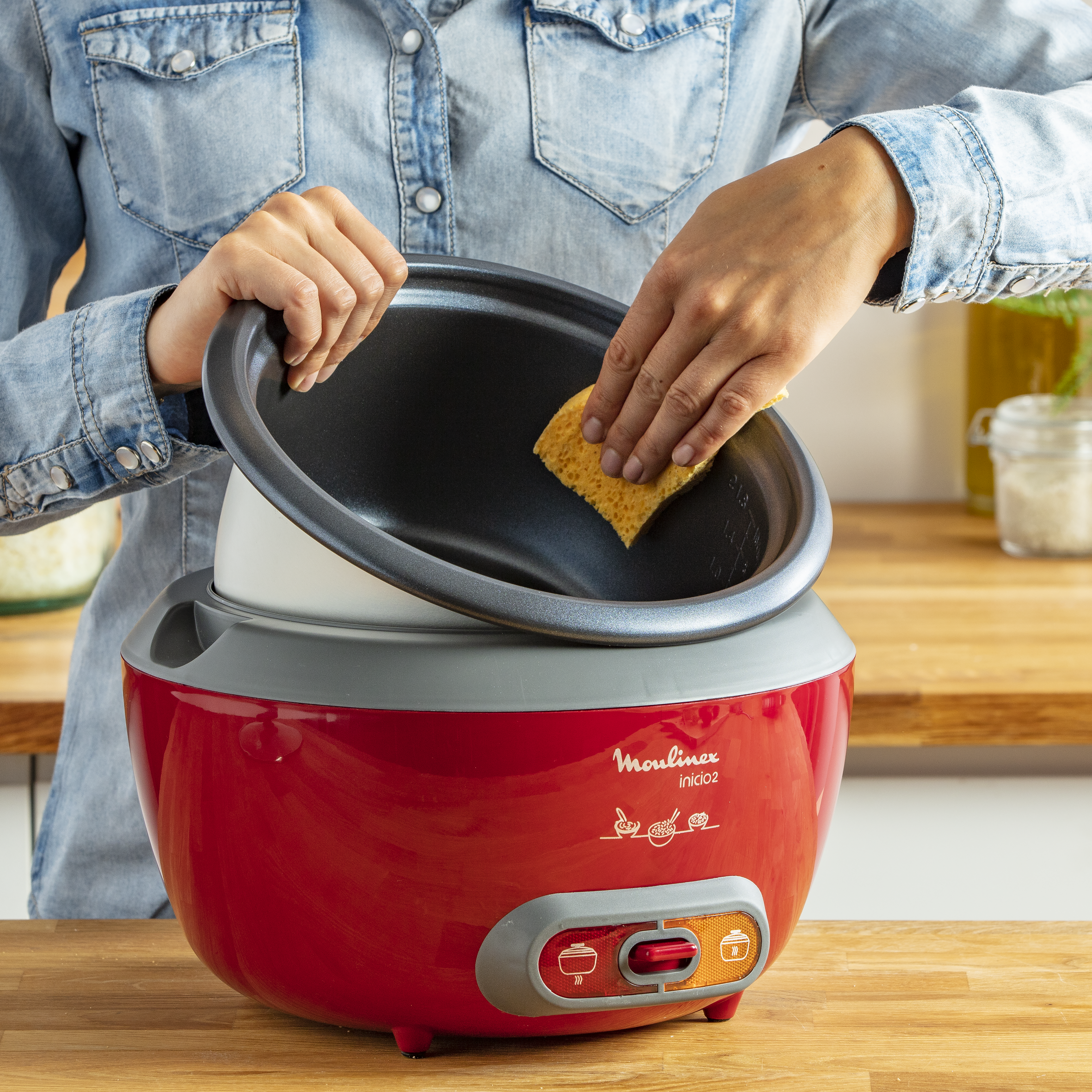 3 Count Rice Cooker Cuiseur À Riz Intérieur Pot De Remplacement Pour