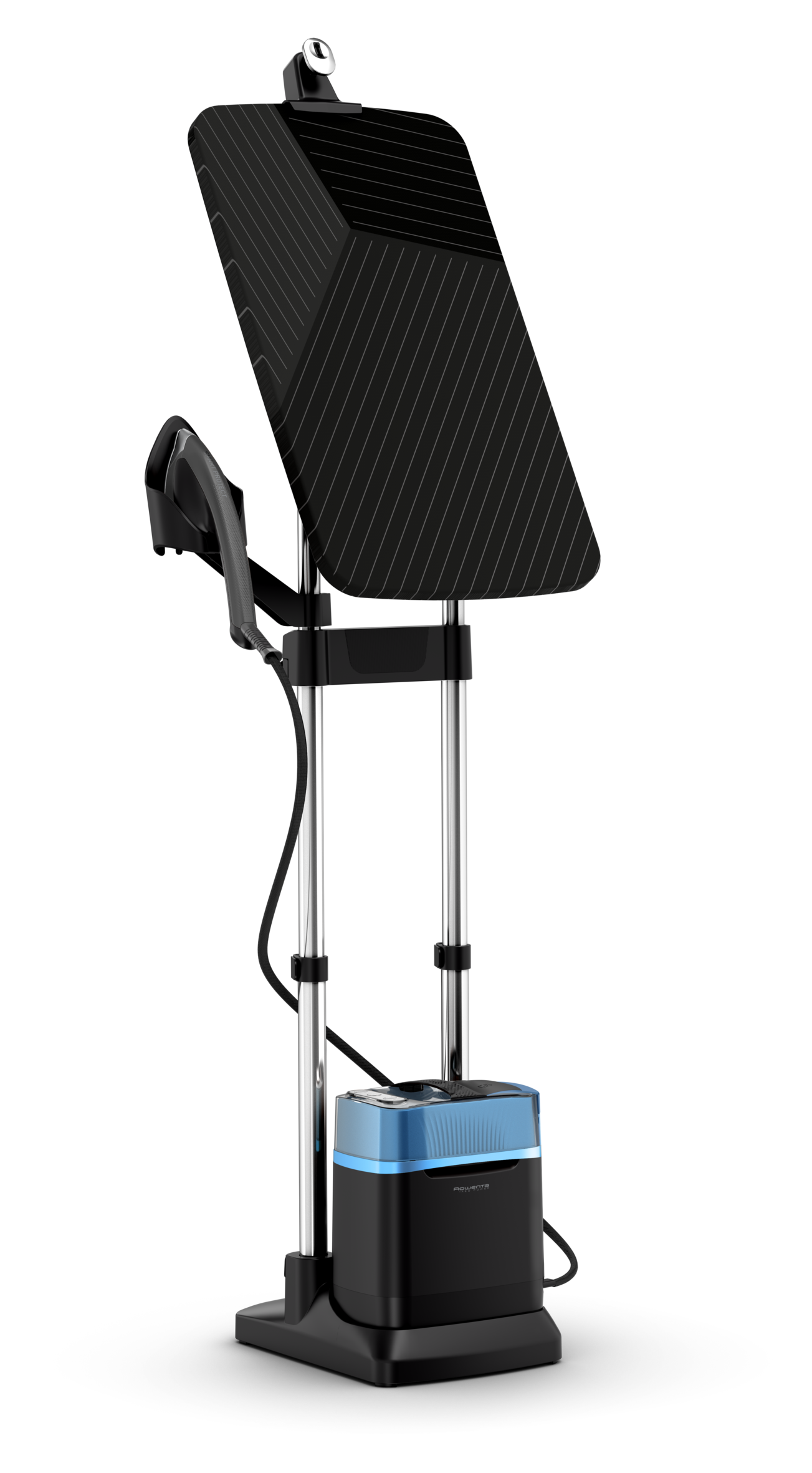 Ixeo Power, Stiratore Verticale All-In-One, Igienizzante, Black &amp; Blue Blu