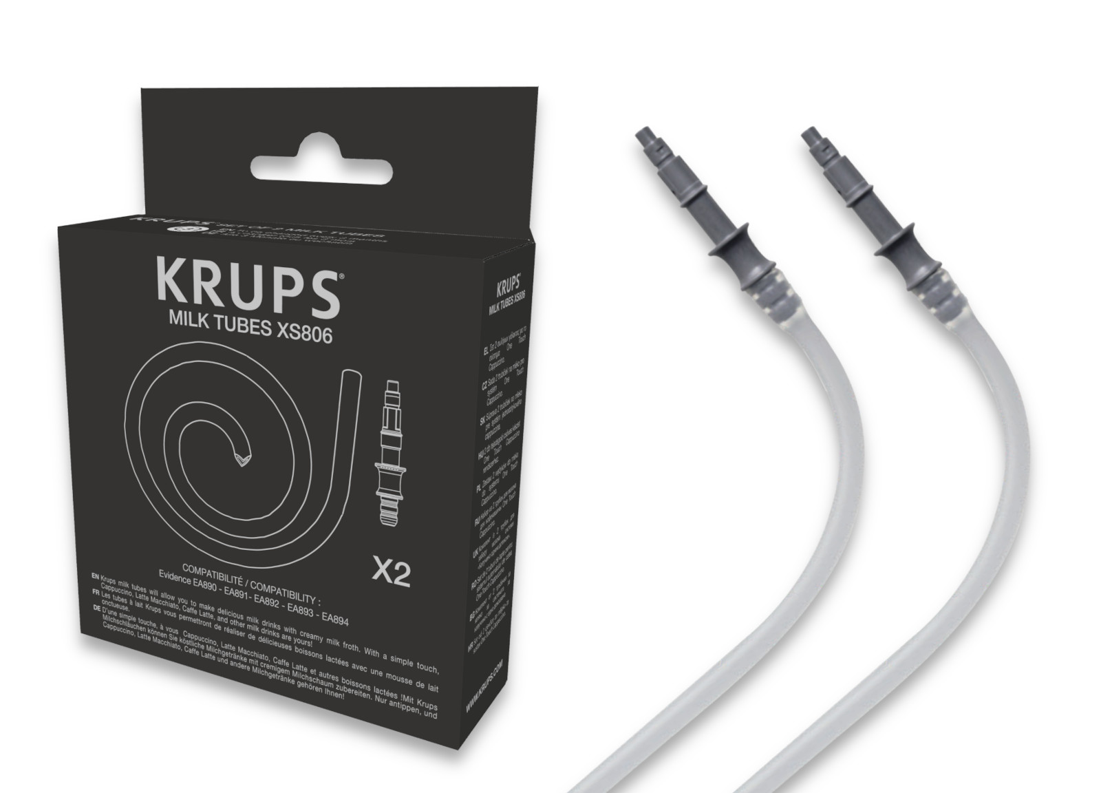 Lot de 2 tubes à lait Evidence XS806000