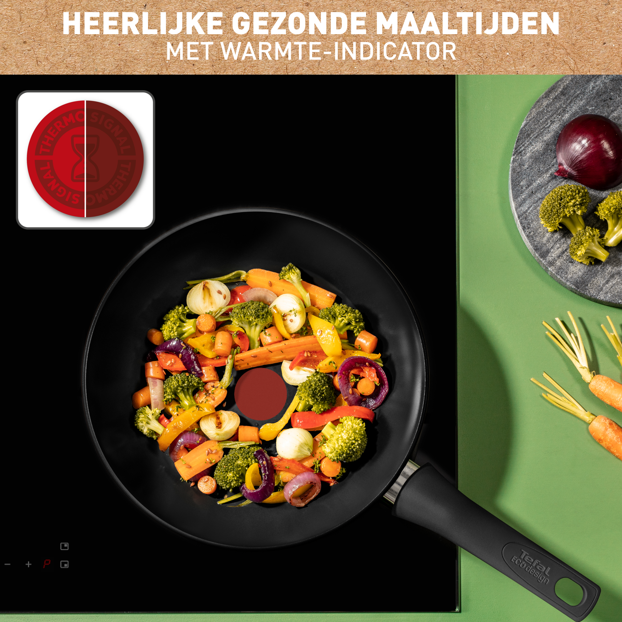 Koekenpan met anti-aanbaklaag INTUITION B8170644 28 cm, roestvrij staal, Tefal 🔵 17,99