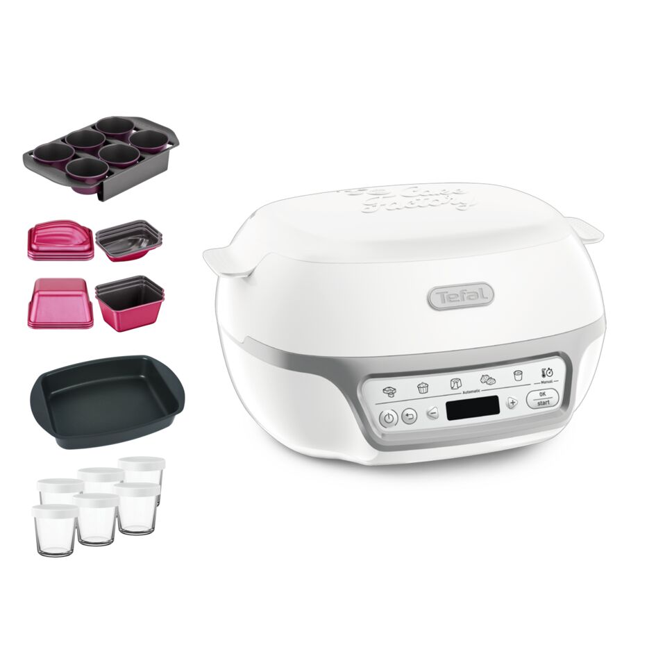 Machine à gâteaux Tefal Cake Factory Tutti Frutti KD804510 - Achat Machine à gâteaux Tefal Cake Factory Tutti Frutti KD804510 - Achat