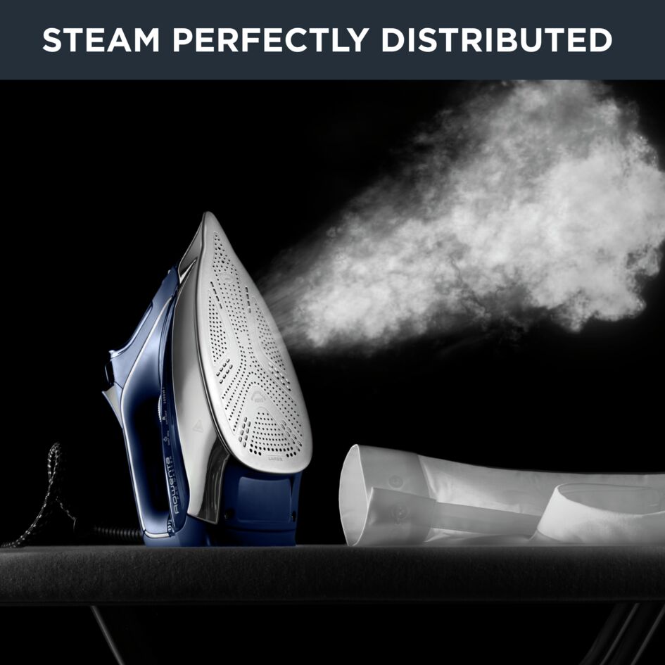 Rowenta DW3110 Steam Protect Ferro Da Stiro A Vapore 2300 W Colore Bianco Blu 166387 Rowenta DW3110 Steam Protect Ferro Da Stiro A Vapore 2300 W Colore Bianco Blu 166387