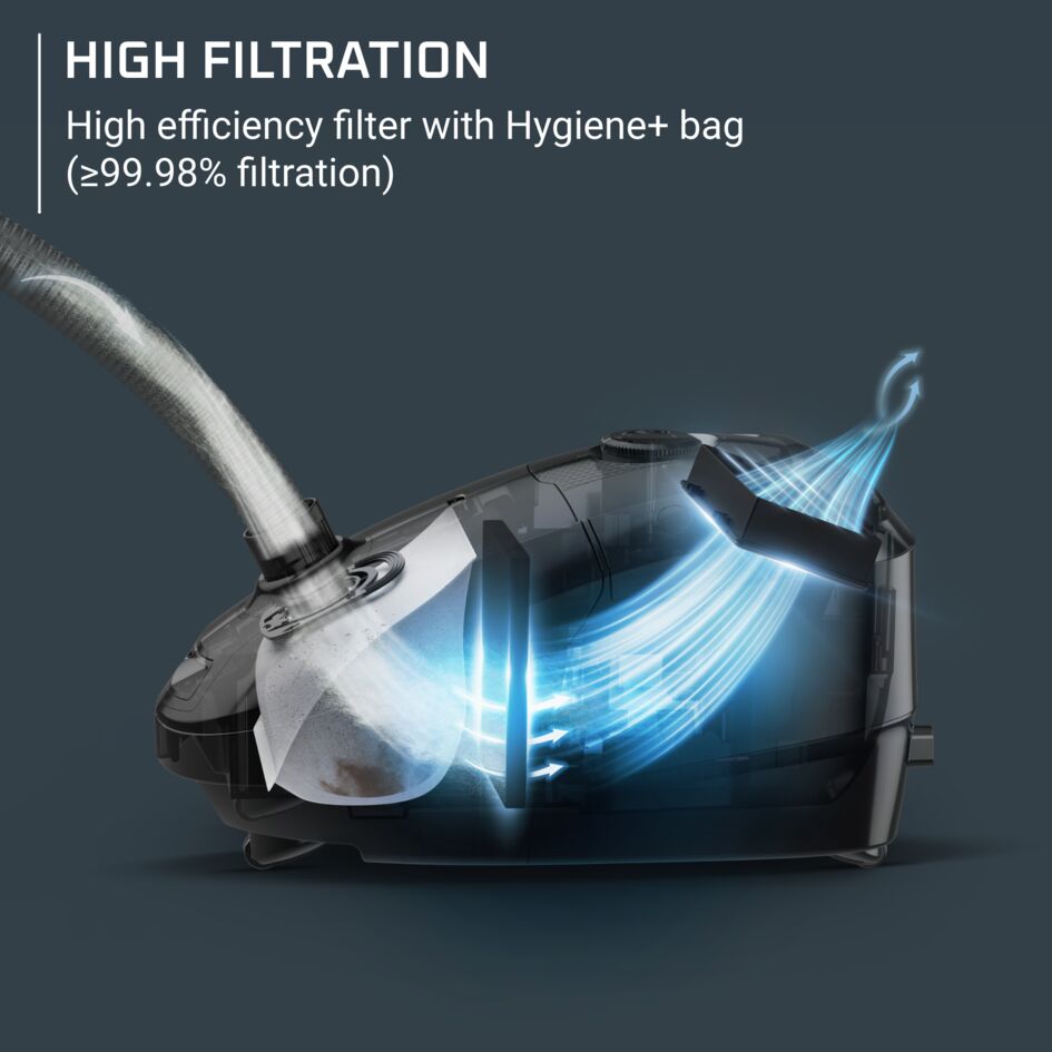 Filtre Post-moteur Pour Aspirateur Rowenta Power XXL Parkett (RO3126EA, RO3143EA) - Neuf