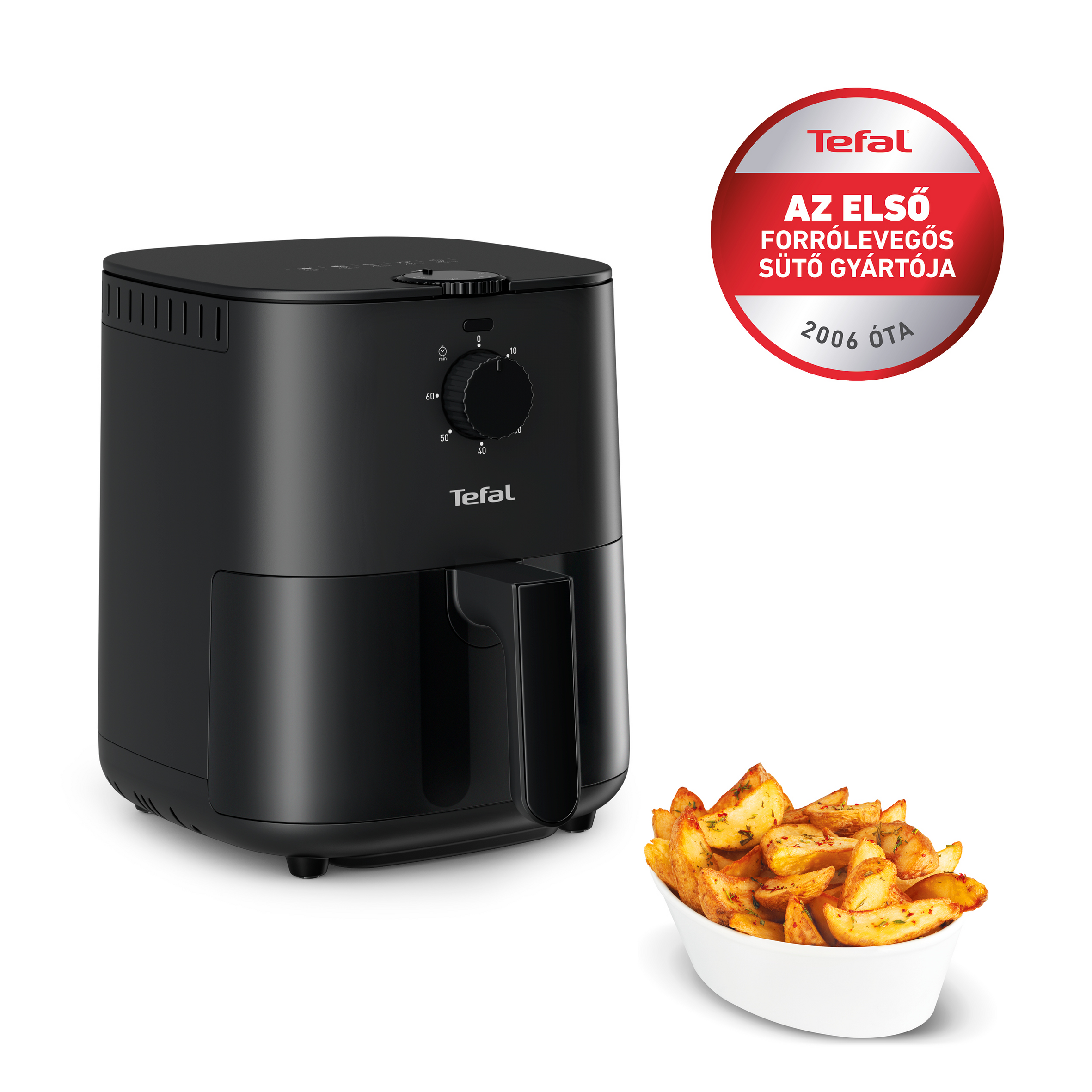 Forrólevegős fritőz Tefal Easy Fry Essential EY130815 Fekete