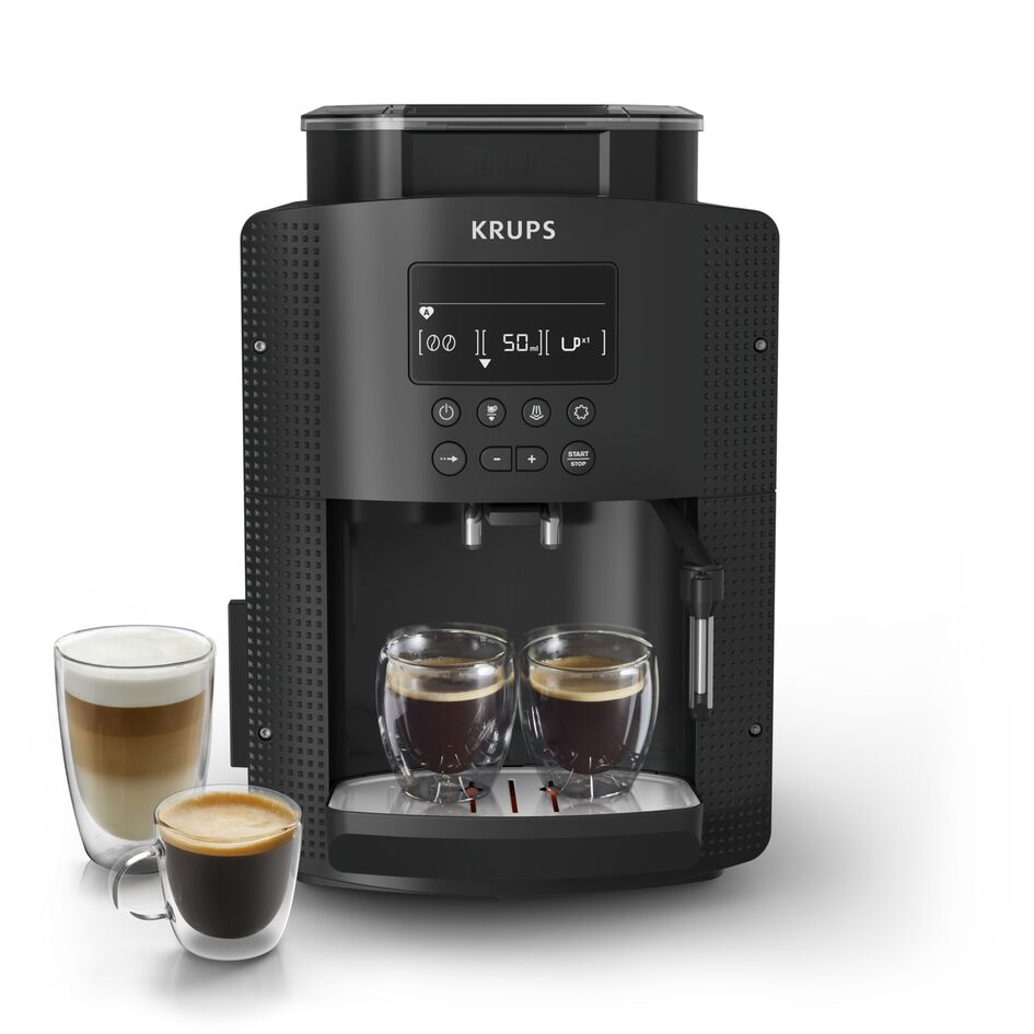 Machine à café expresso -15bars- à pompe virtuoso + inox | Krups Machine à café expresso -15bars- à pompe virtuoso + inox | Krups