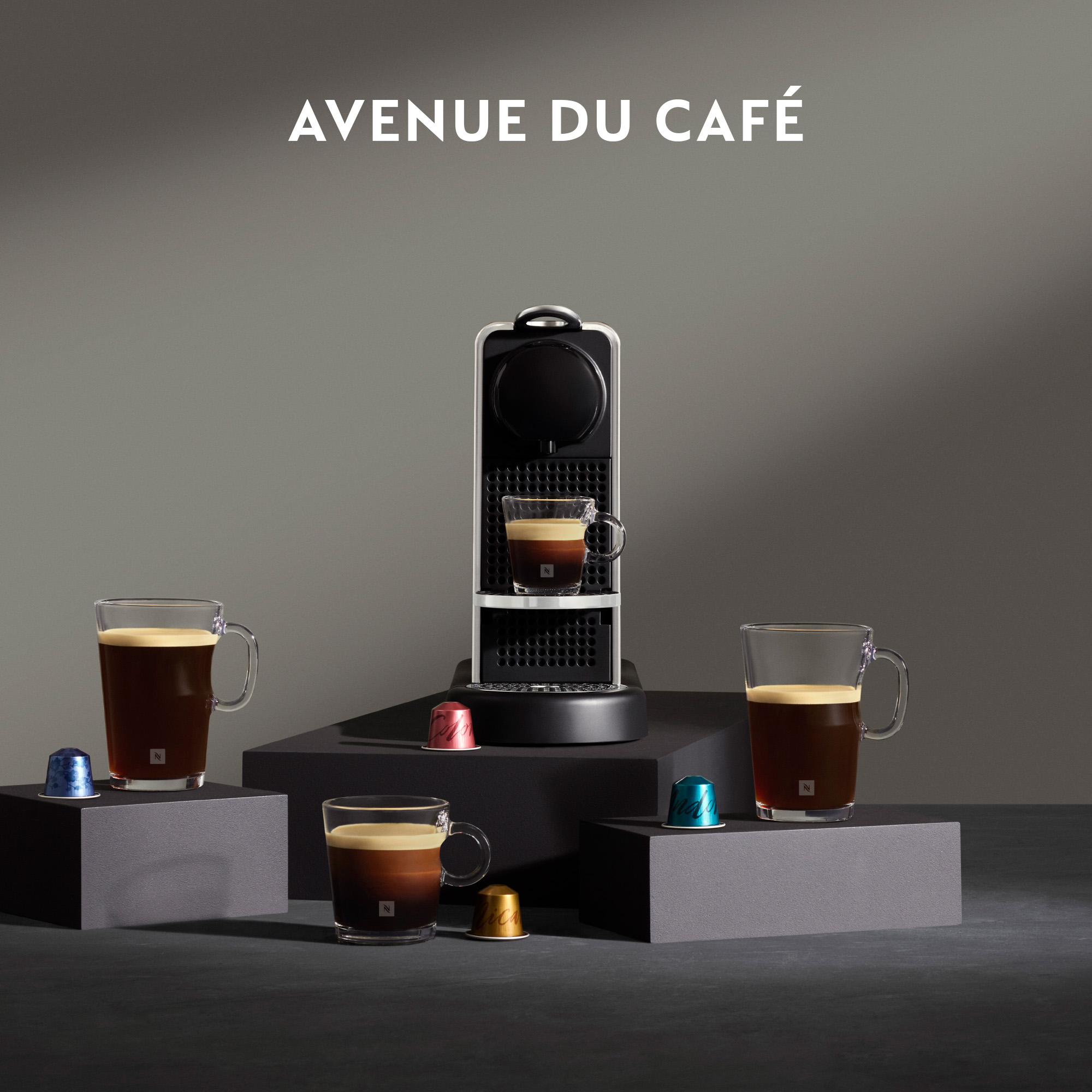 Nespresso CitiZ Platinum de Krups, titane Nespresso Krups