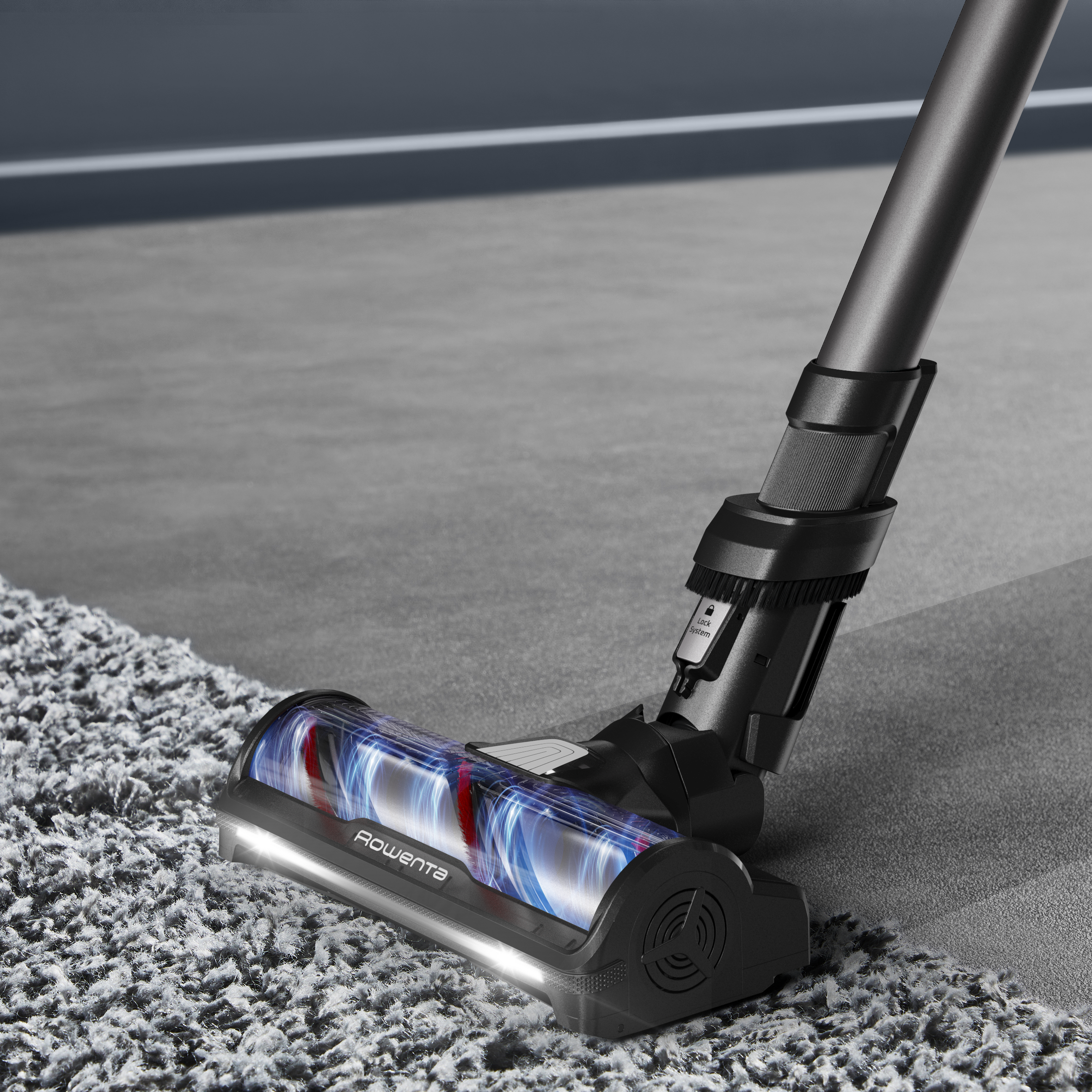 Aspirateur Balai Sans Fil Linkifly A10 – 550W, 60min D'autonomie, Brosse Rotative, Bleu