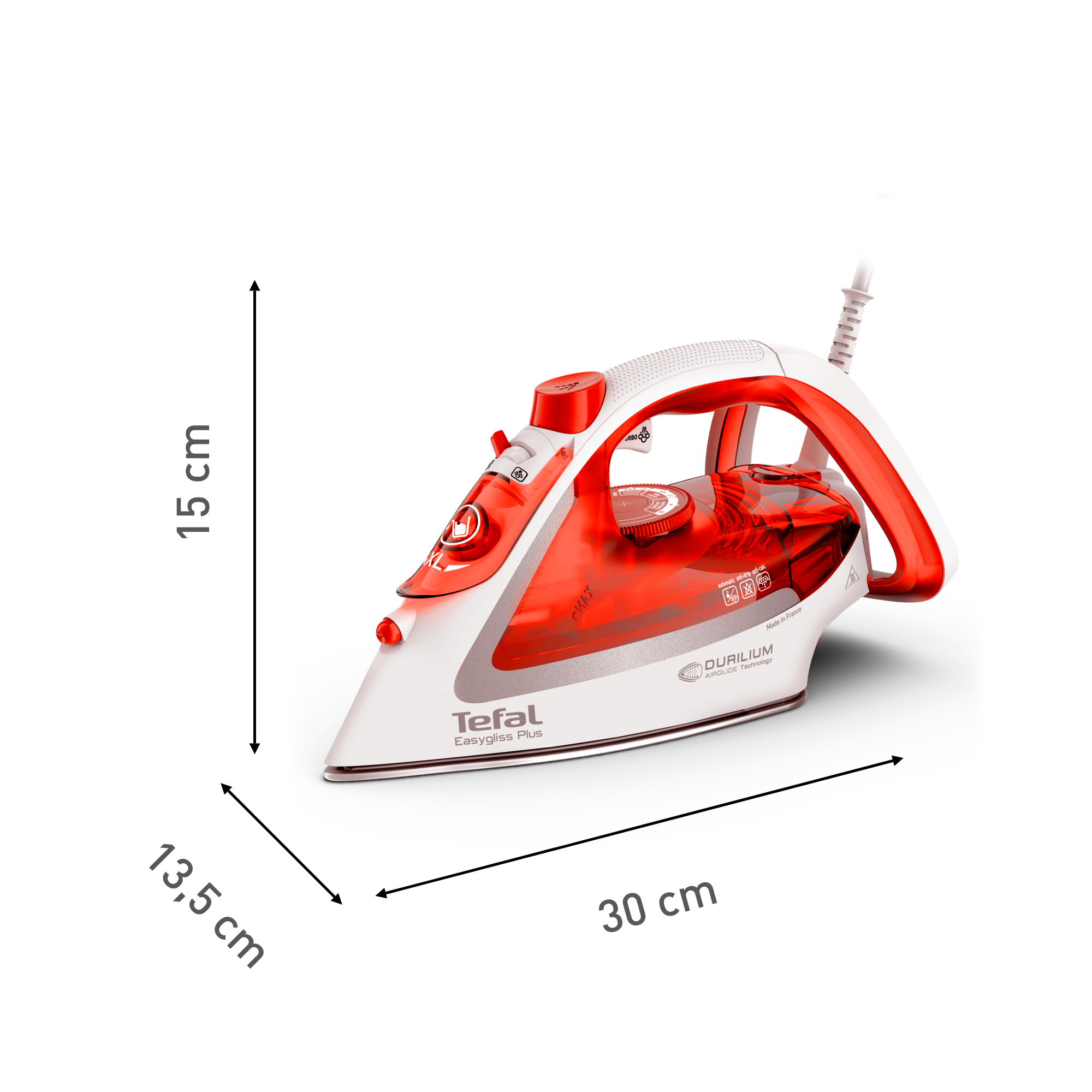 Easygliss Plus Dampfbügeleisen FV5738 | Dampfbügeleisen | Tefal