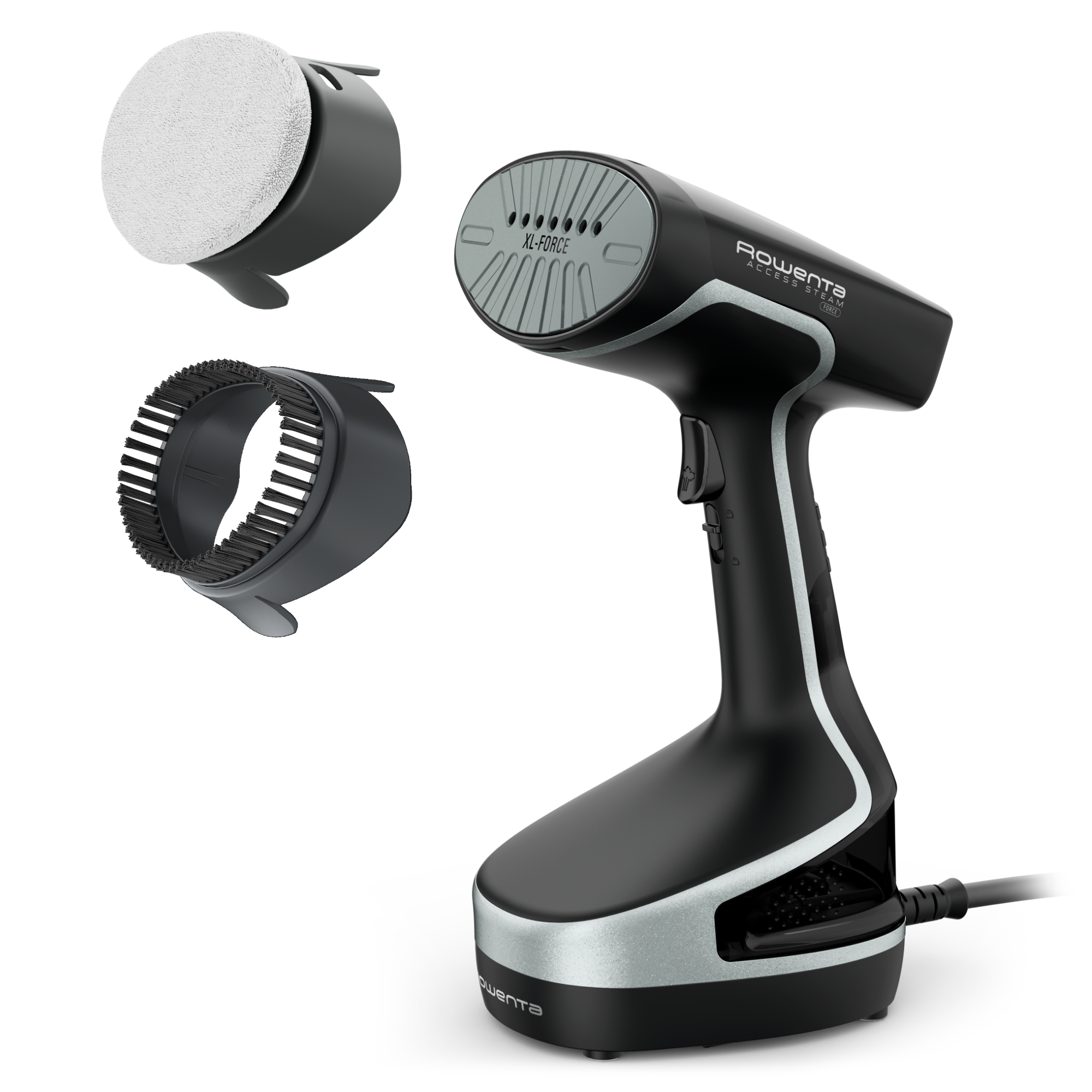Access Steam Force, Cepillo de vapor, Salida de vapor de 30 g/min, Golpe de vapor, Negro
