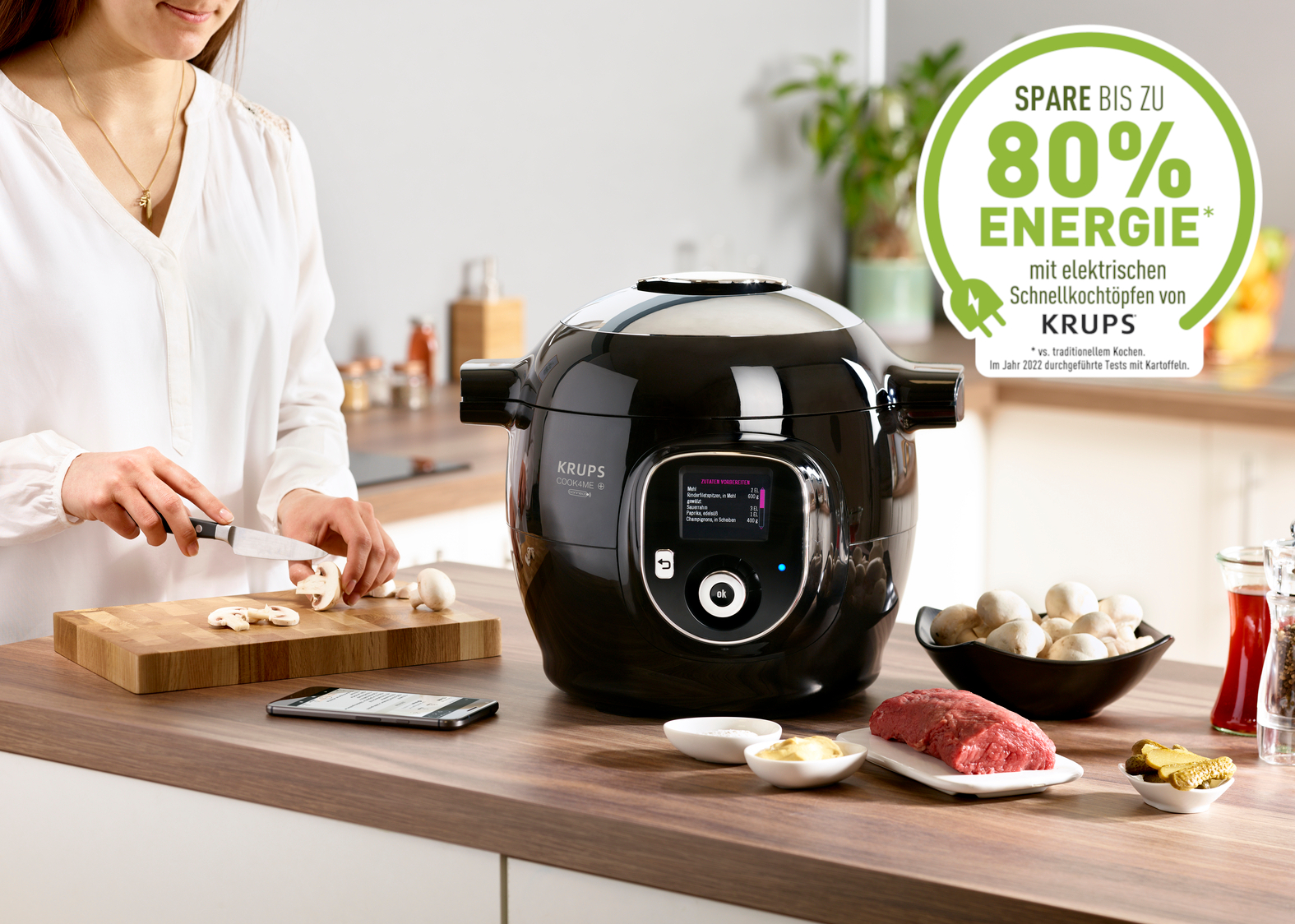 Unterschied Cook4me Und Cook 4 Me Connect Cook4Me+ Connect CZ7158 | Multikocher | Krups