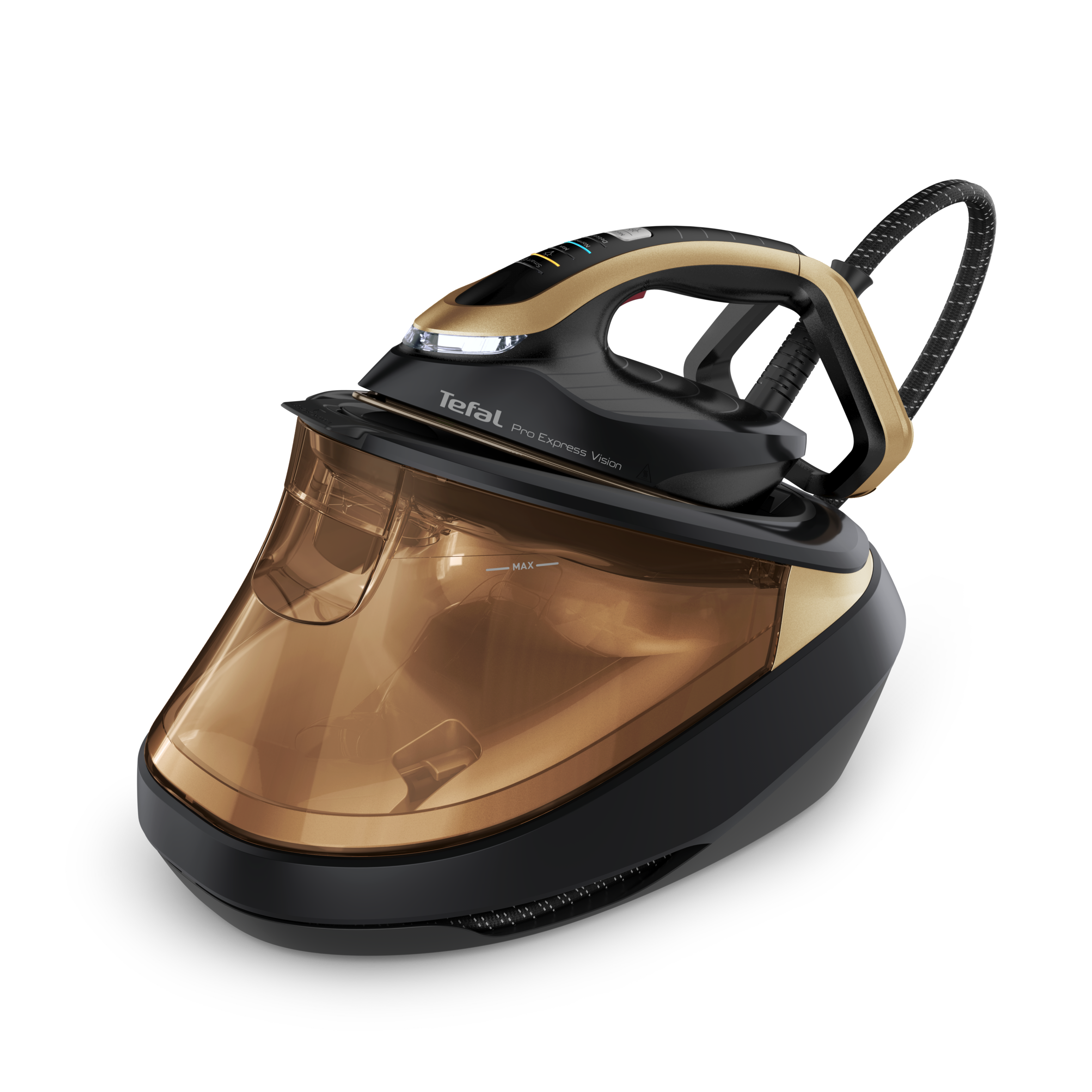 Parní generátor Tefal Pro Express Vision GV9823E1 Zlatý/Černý