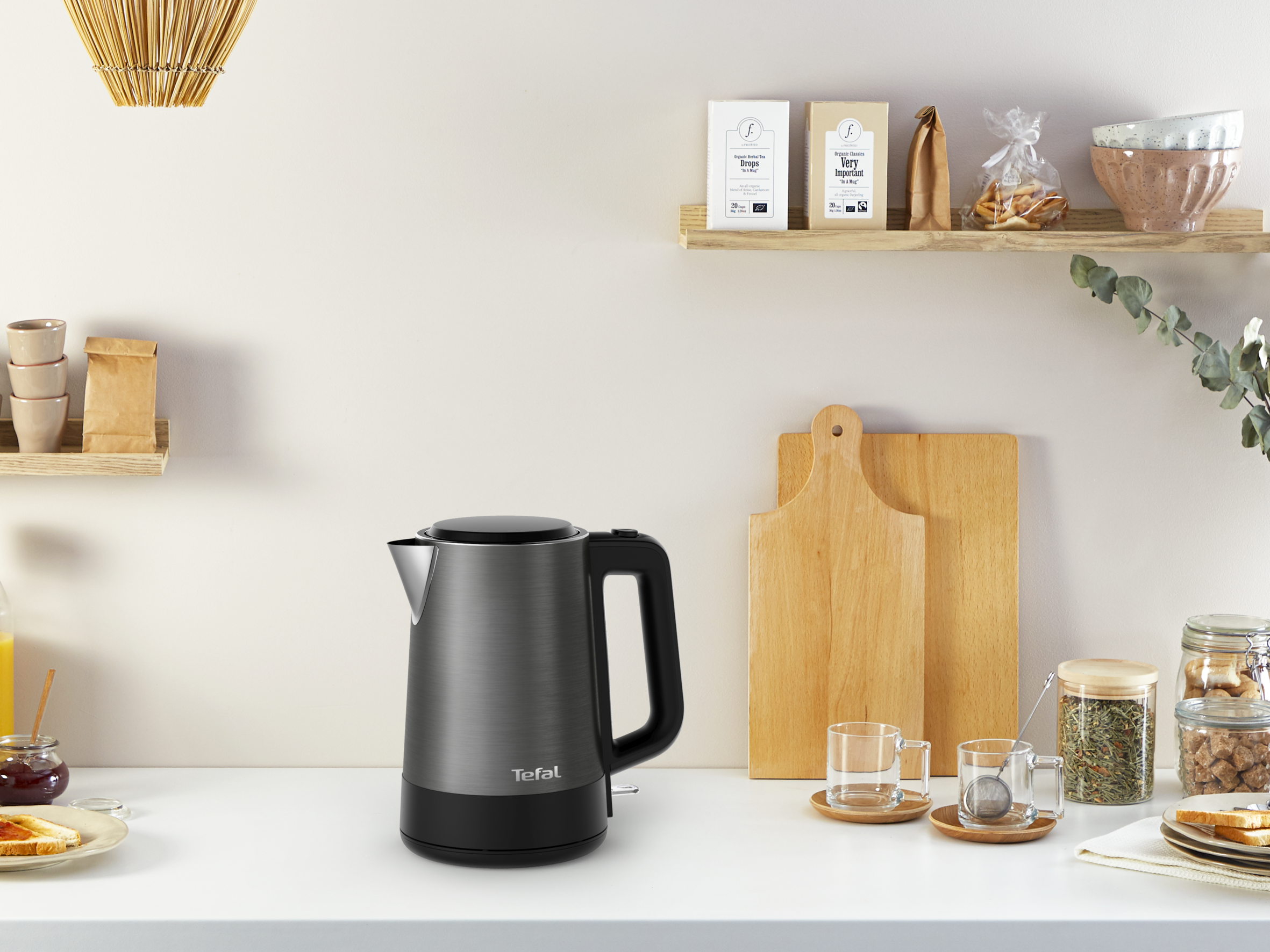 Accessoires et pièces détachées Bouilloire noire Equinox 1.7 L