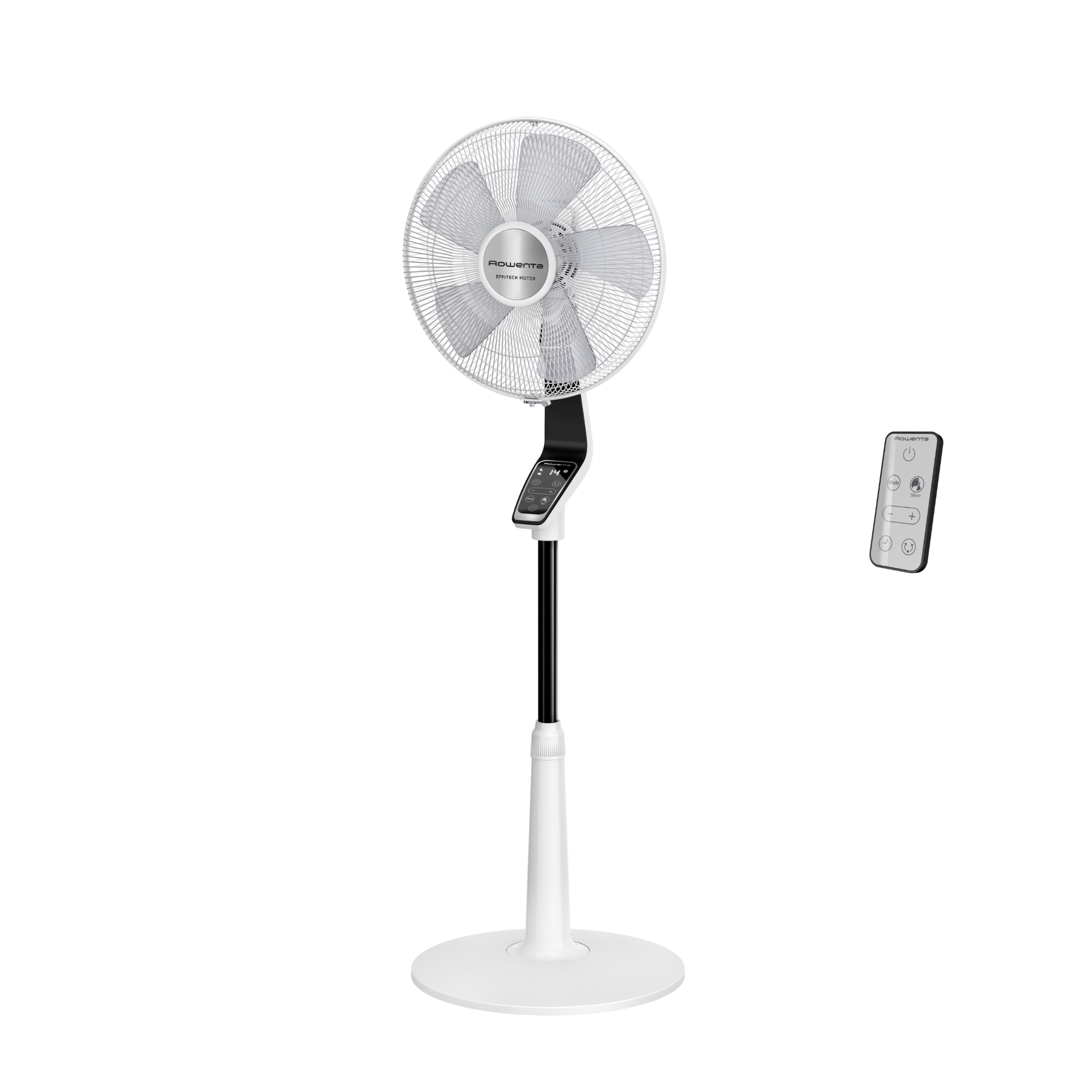 Ventilador de pie Turbo Silence Extreme Blanco de Rowenta