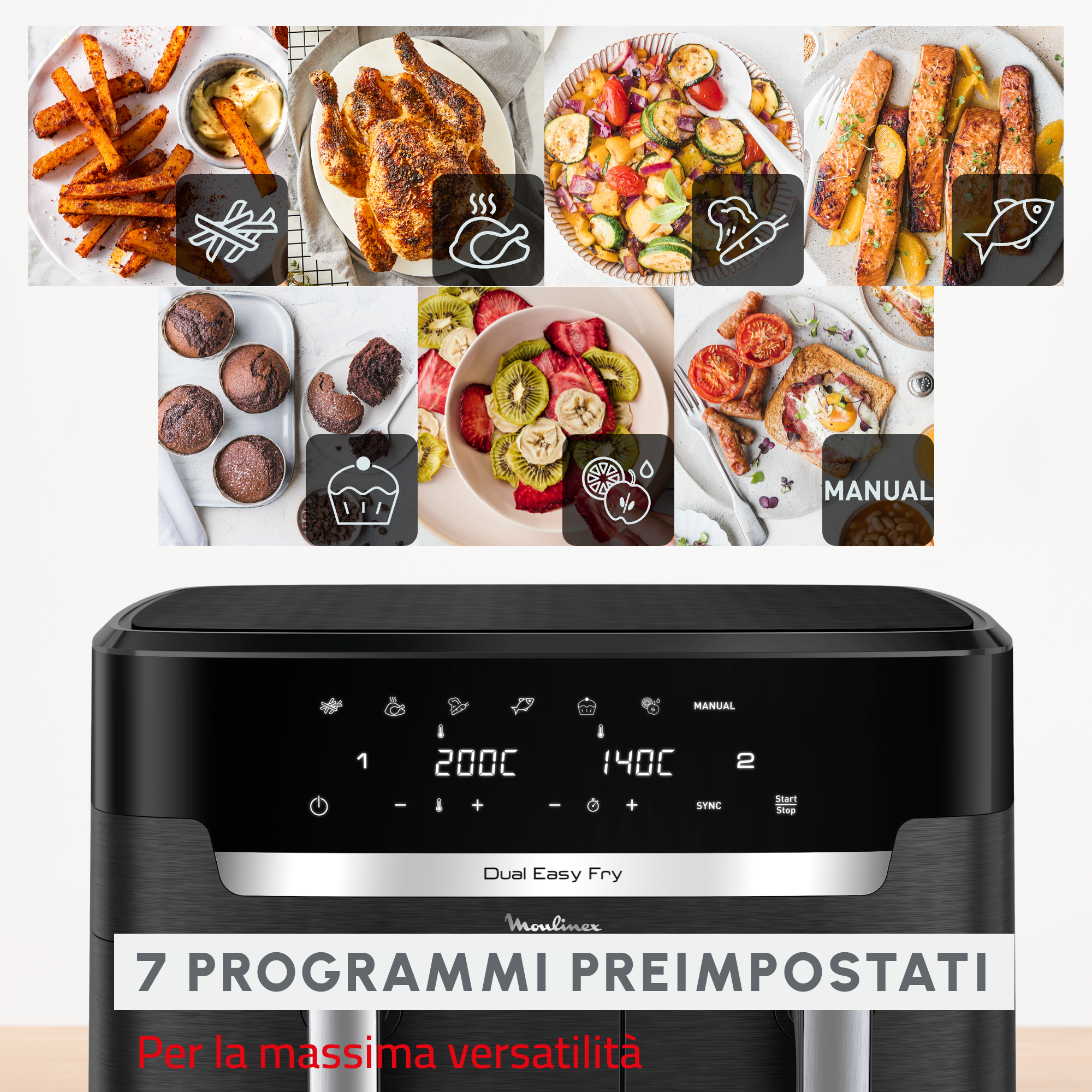 friggitrice ad aria moulinex xxl