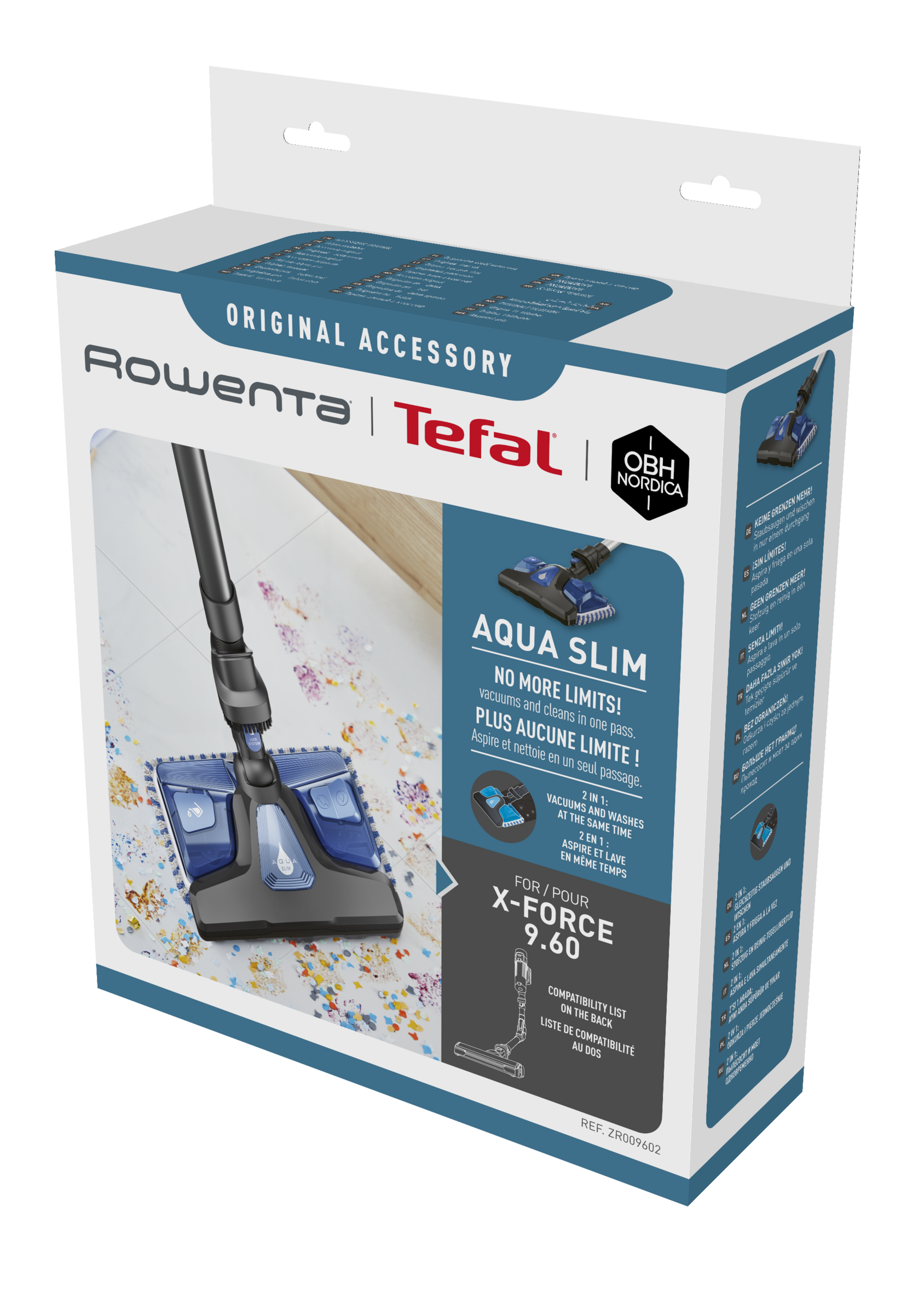 Brosse Aqua Rowenta Pour Aspirateur – Compatible RH9890WO – Occasion
