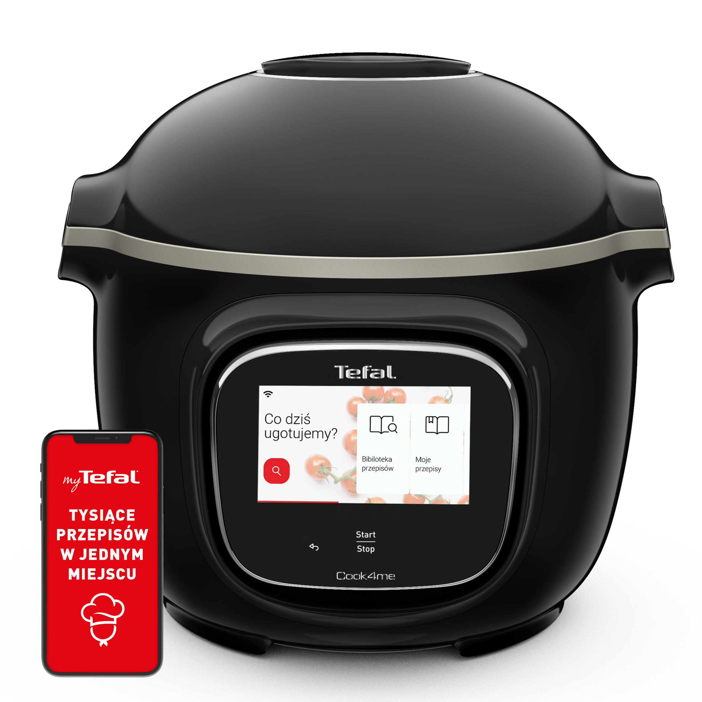 Inteligentny multicooker TEFAL COOK4ME TOUCH WIFI CY9128